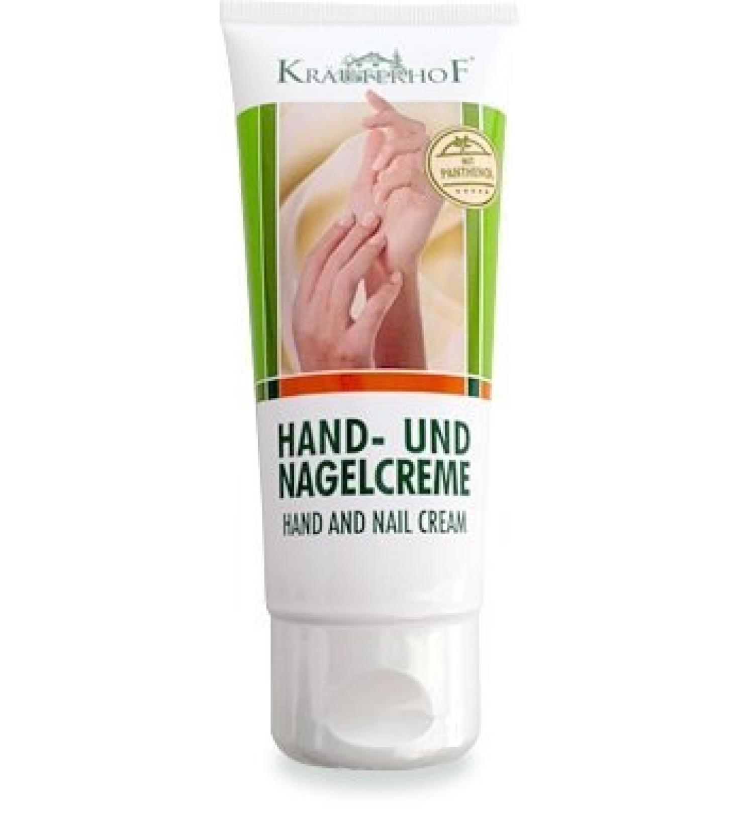 Krauterhof Hand & Nail Cream with Panthenol - Parabens Free by Krauterhof