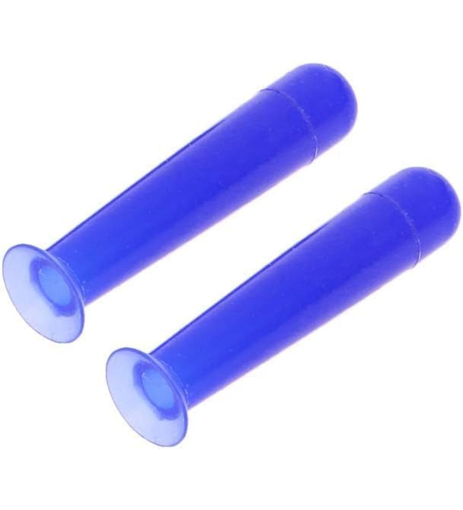 2Pcs Blue Silicone Contact Lens Suction Cups - RGP Inserter & Remover Cases & Care Accessories for Easy Use - Buy Online on GoSupps.com