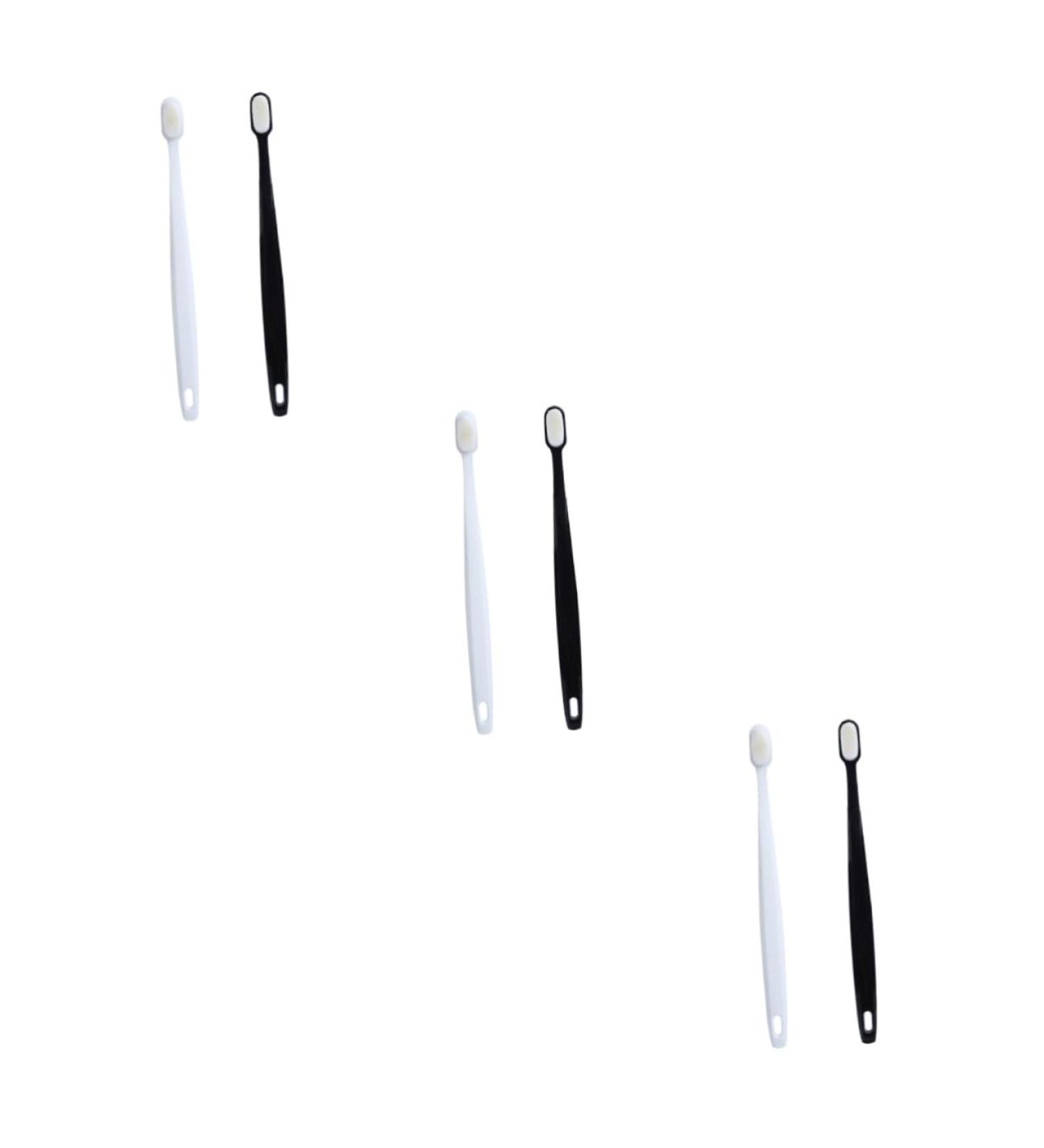 Tovinanna 6 Pcs Soft Toothbrush Set Perfect Christmas Gift for Oral Hygiene & Gum Care | Adult Couple Toothbrushes - Buy Online on GoSupps.com