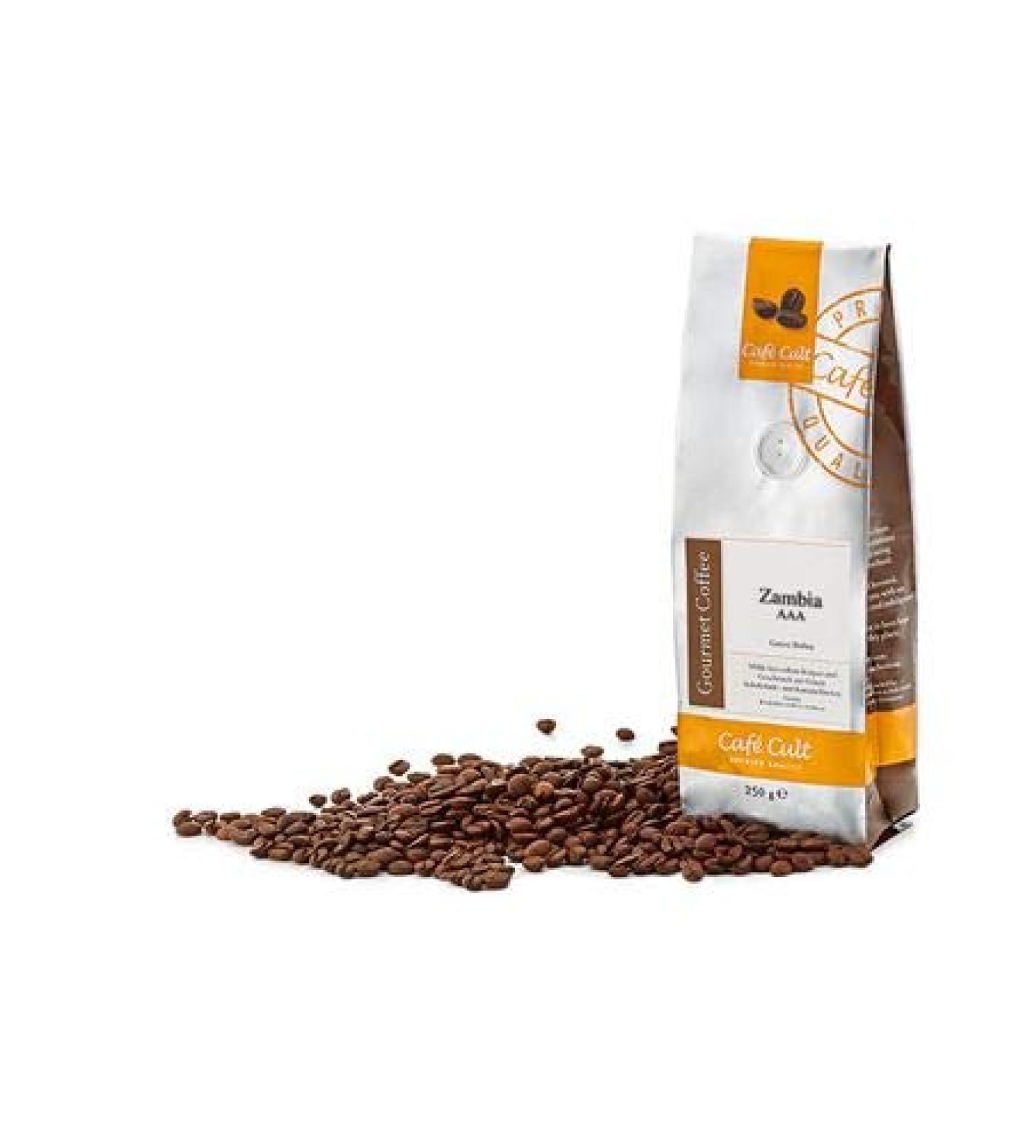 dethlefsen Coffee Zambia AAA in 1 kg bag whole leg