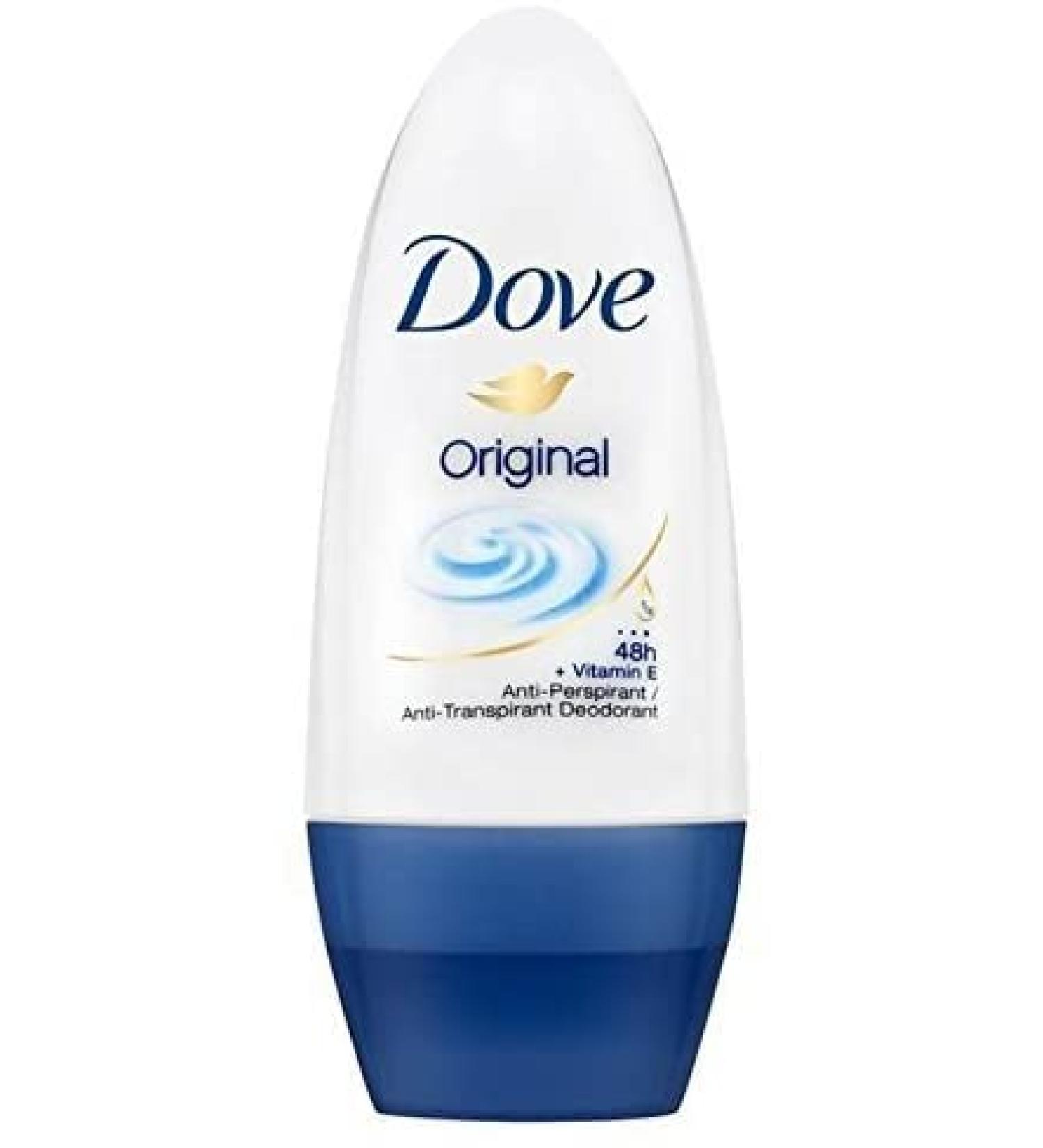 Dove Dove Original 6-pack of 50ml antiperspirant roll-on deodorants