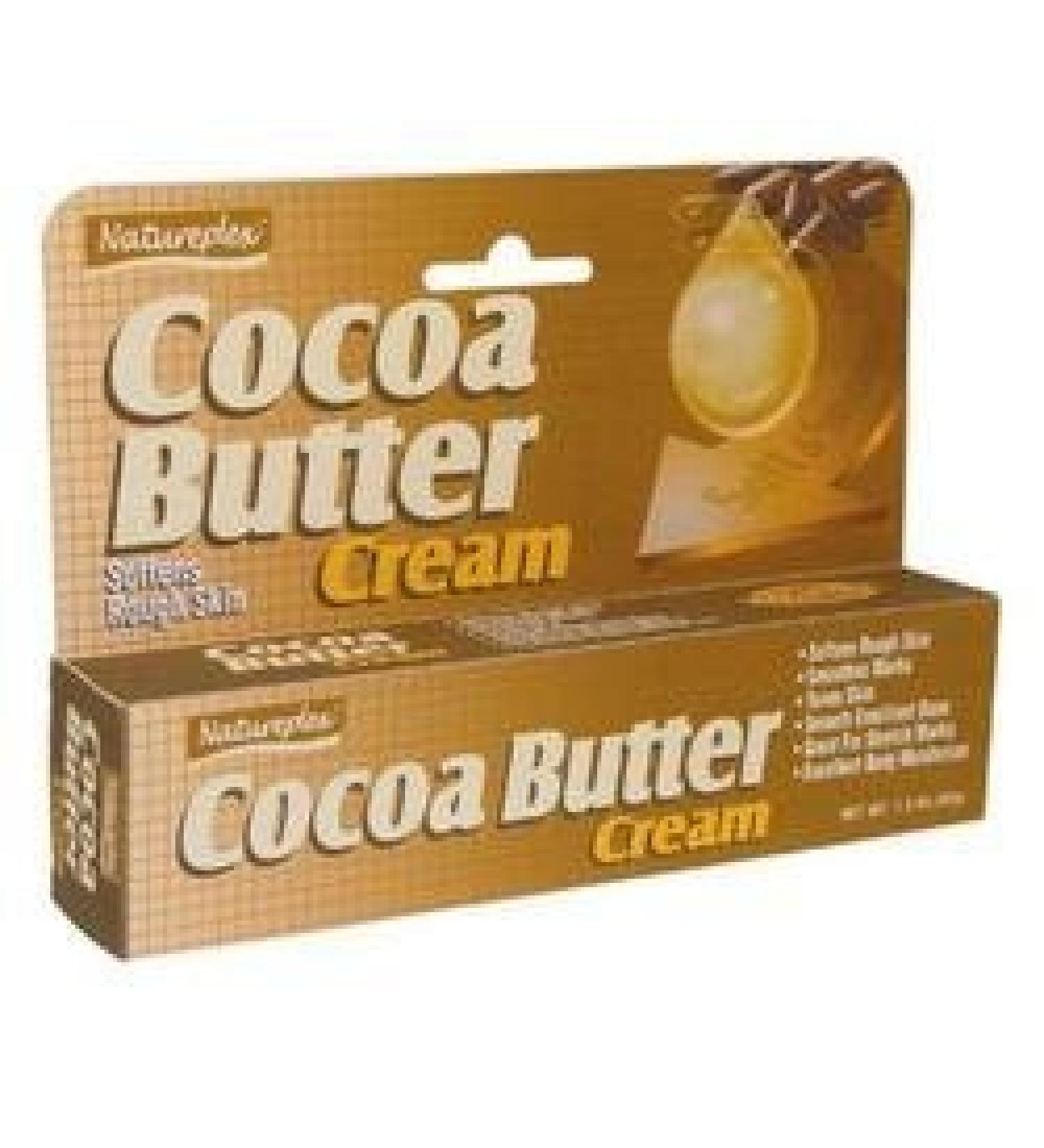 1.5oz Tube Cocoa Butter Cream Softens Rough Skin by Natureplex by Natureplex