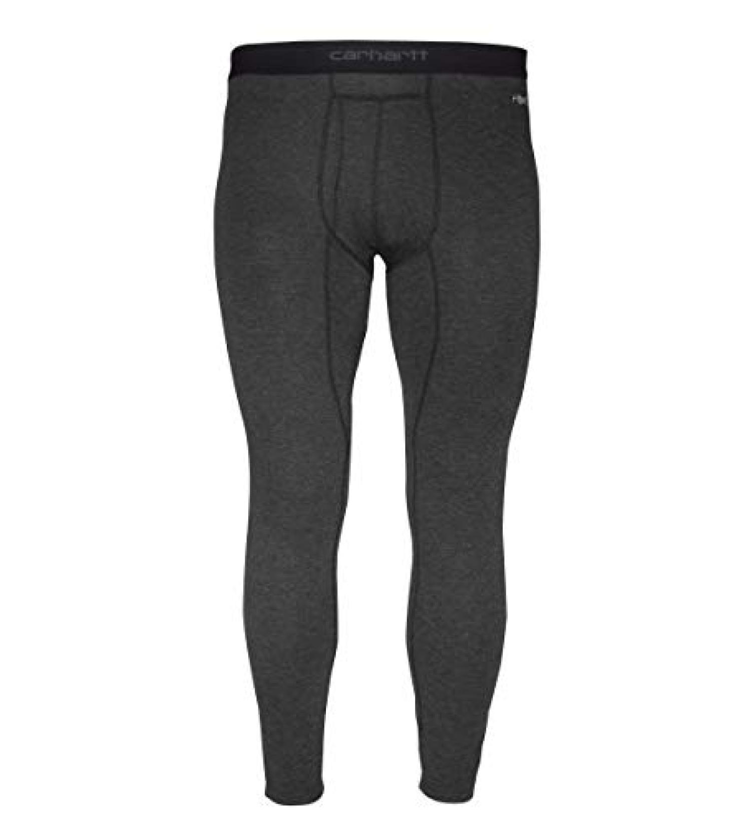 Carhartt Men's Force Midweight Wool Base Layer Pant - Large Black Heather - Buy Online on GoSupps.com