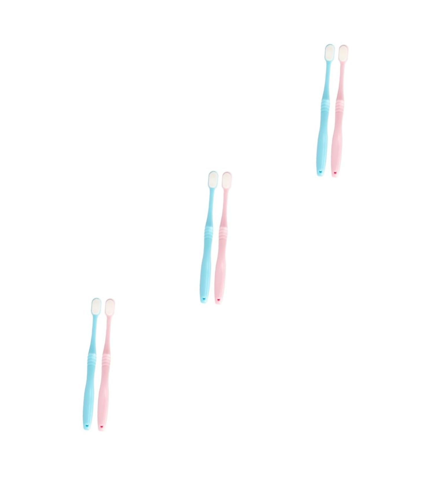 Mobestech 6 Pcs Nano Ultrasonic Soft Toothbrush for Postpartum Care - Ideal for Pregnant Women | International Shipping - Buy Online on GoSupps.com