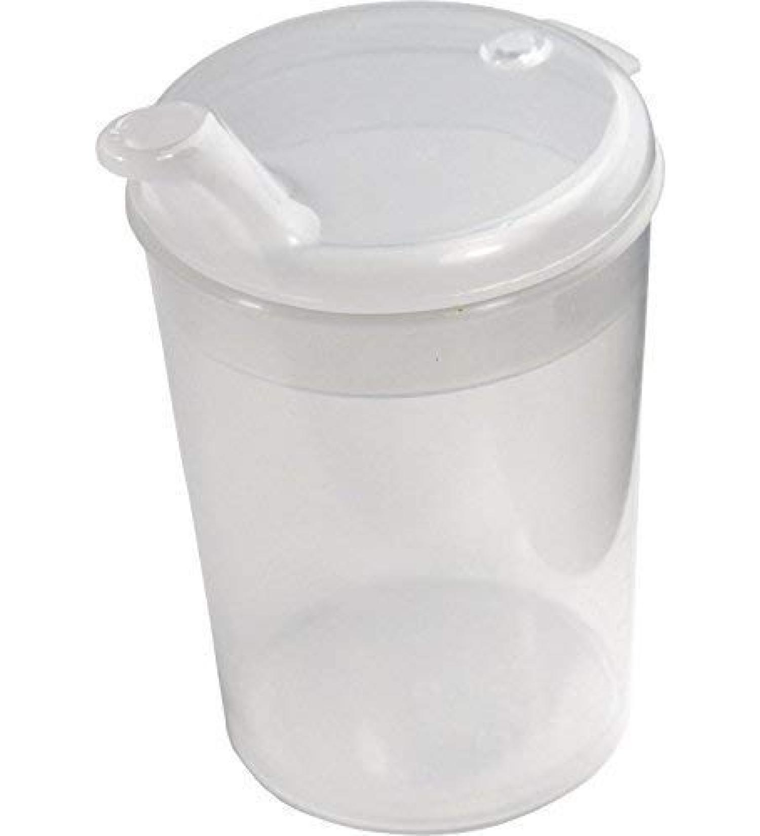 Medi-Inn+ Beak Cup 250 ml - Transparent Drinking Cup with 12 x 10 mm Opening | International Shipping Available - Buy Online on GoSupps.com