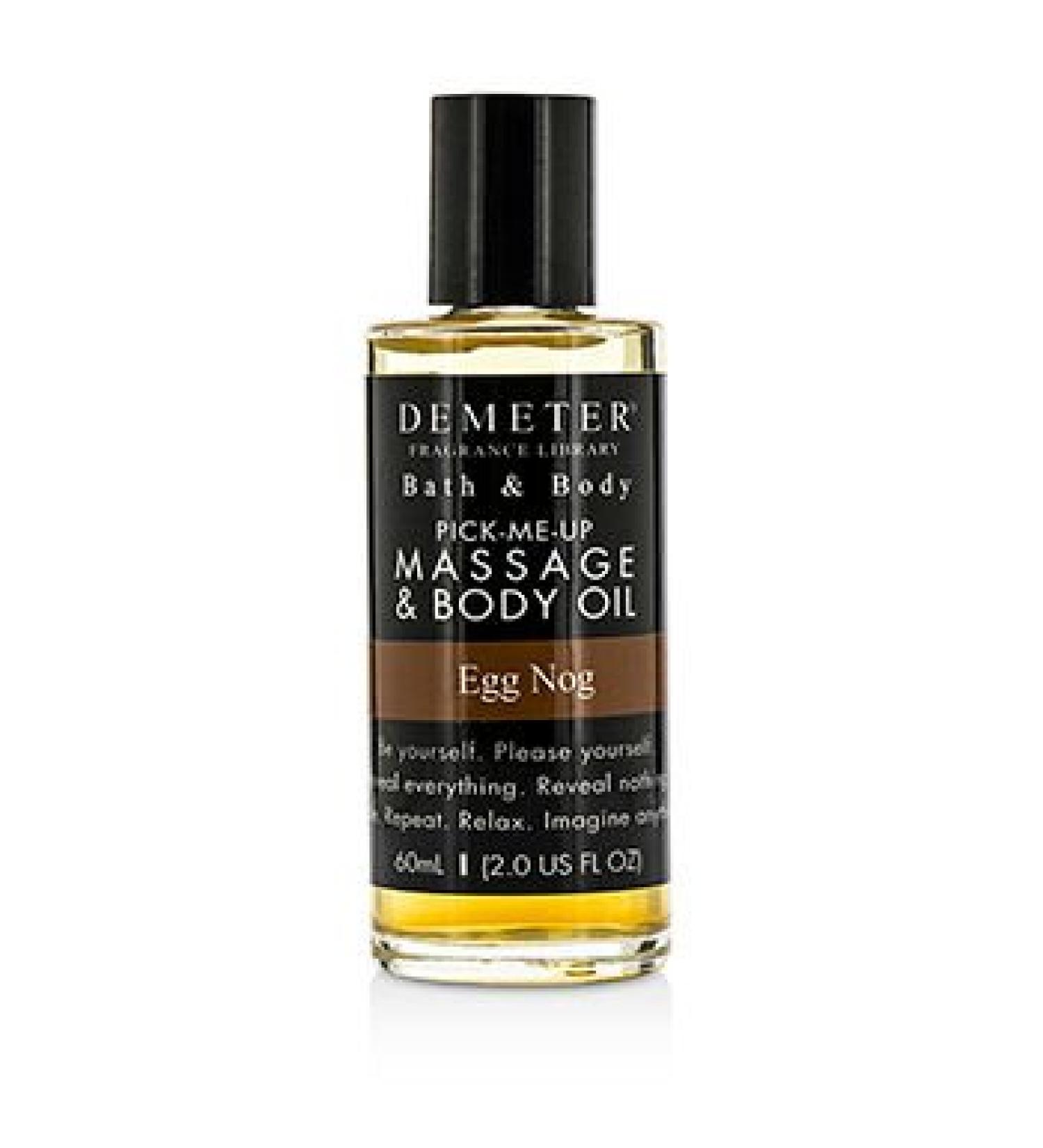 Demeter Egg Nog Massage & Body Oil 60ml/2oz