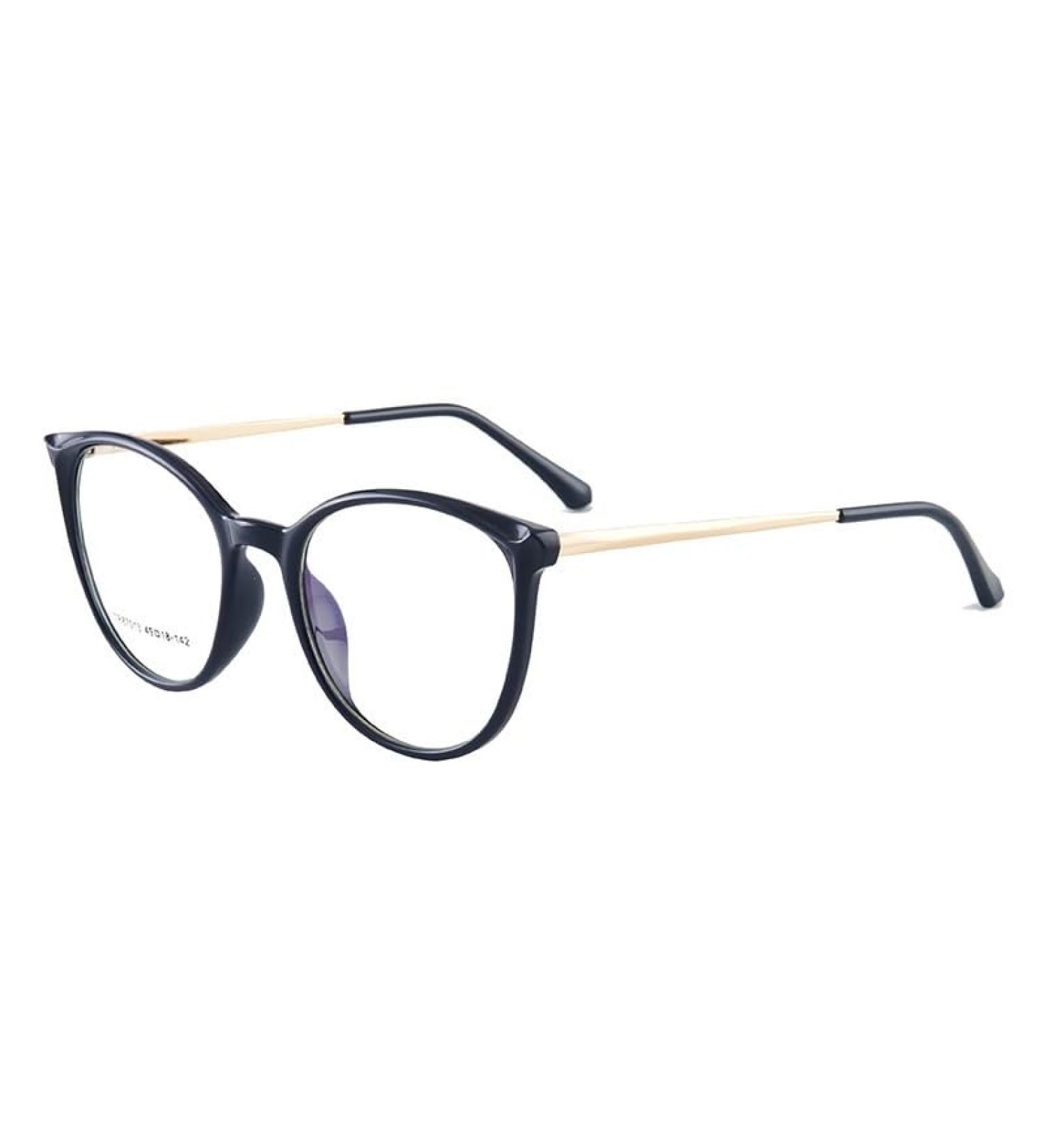 Blue Light Blocking Round Reading Glasses +350 | Oversized Anti Eye Strain Computer Readers Eyeglasses with Flat Light Mirror - Shop Now - Buy Online on GoSupps.com