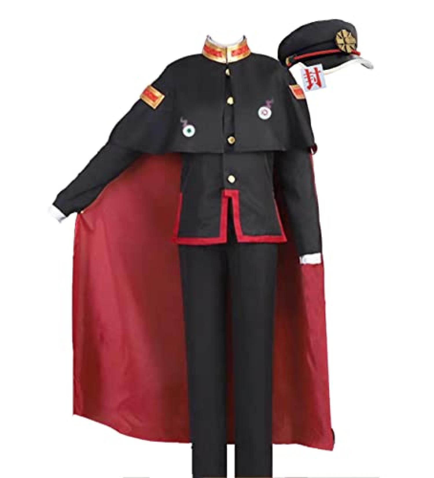 TIMMOR MAGIC Anime Hanako-kun Cosplay Set | X-Large 3D Printed Sweatshirt with Stickers and Hat | Christmas Halloween Gift - Buy Online on GoSupps.com