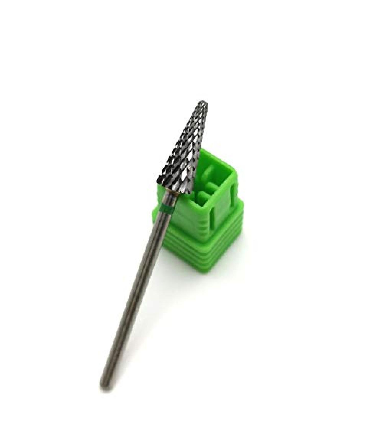 Natury Nails Tungsten Carbide Milling Cutter for Nail Wathes Manicure Pedicure Polish Acrylic Nails and Gel Nails Lathe Drill Bit (Coarse Grain) - Buy Online on GoSupps.com