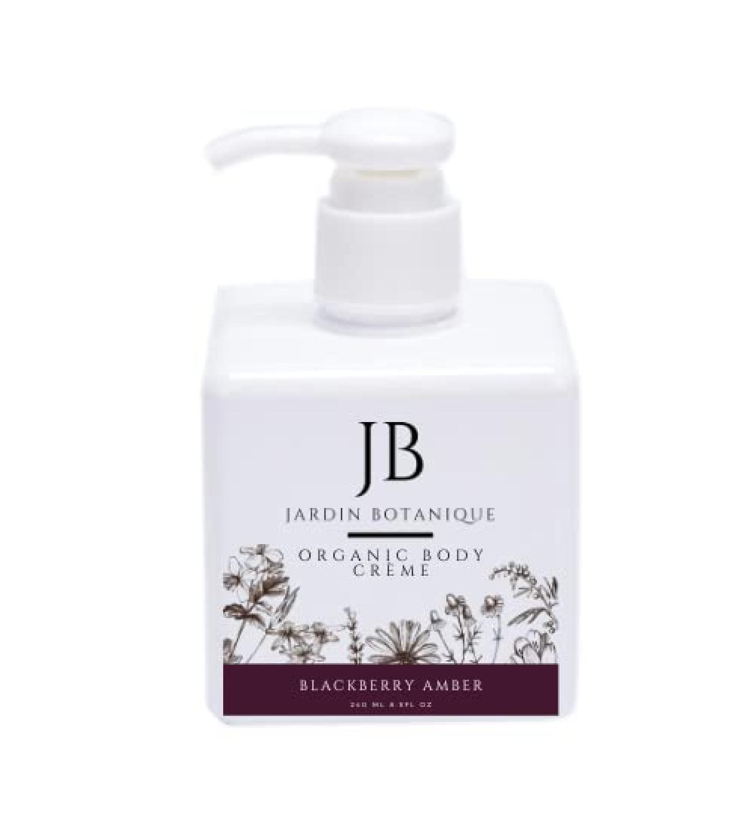 Buy Blackberry Amber Organic Body Cr me - 8 oz | Natural Moisturizer for Glowing Skin - International Shipping Available - Buy Online on GoSupps.com