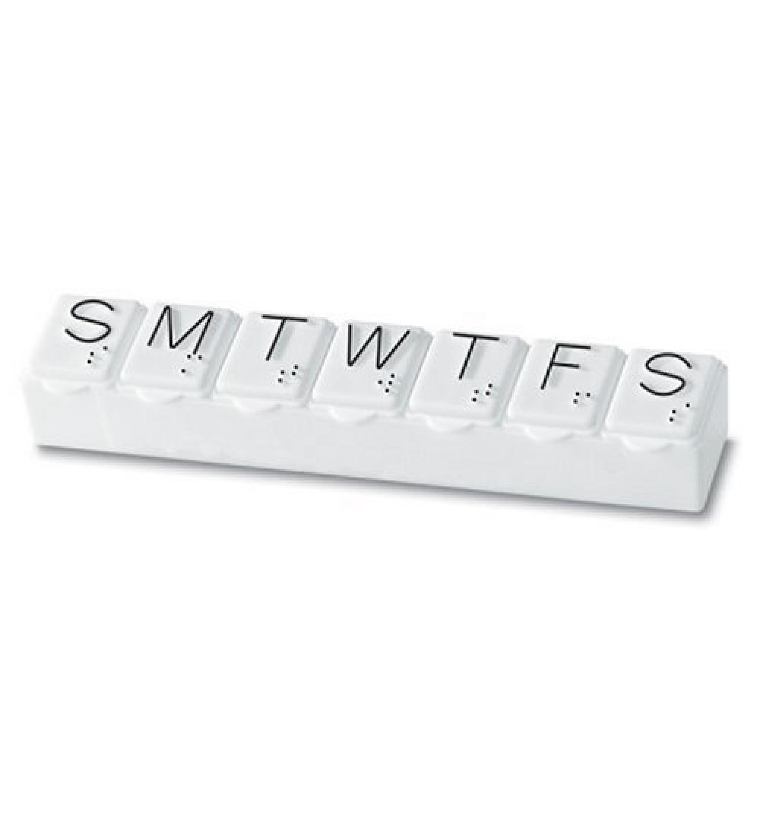 Apex 7-Day XL Pill Organizer - Extra Large Weekly Medication Planner - Buy Online on GoSupps.com