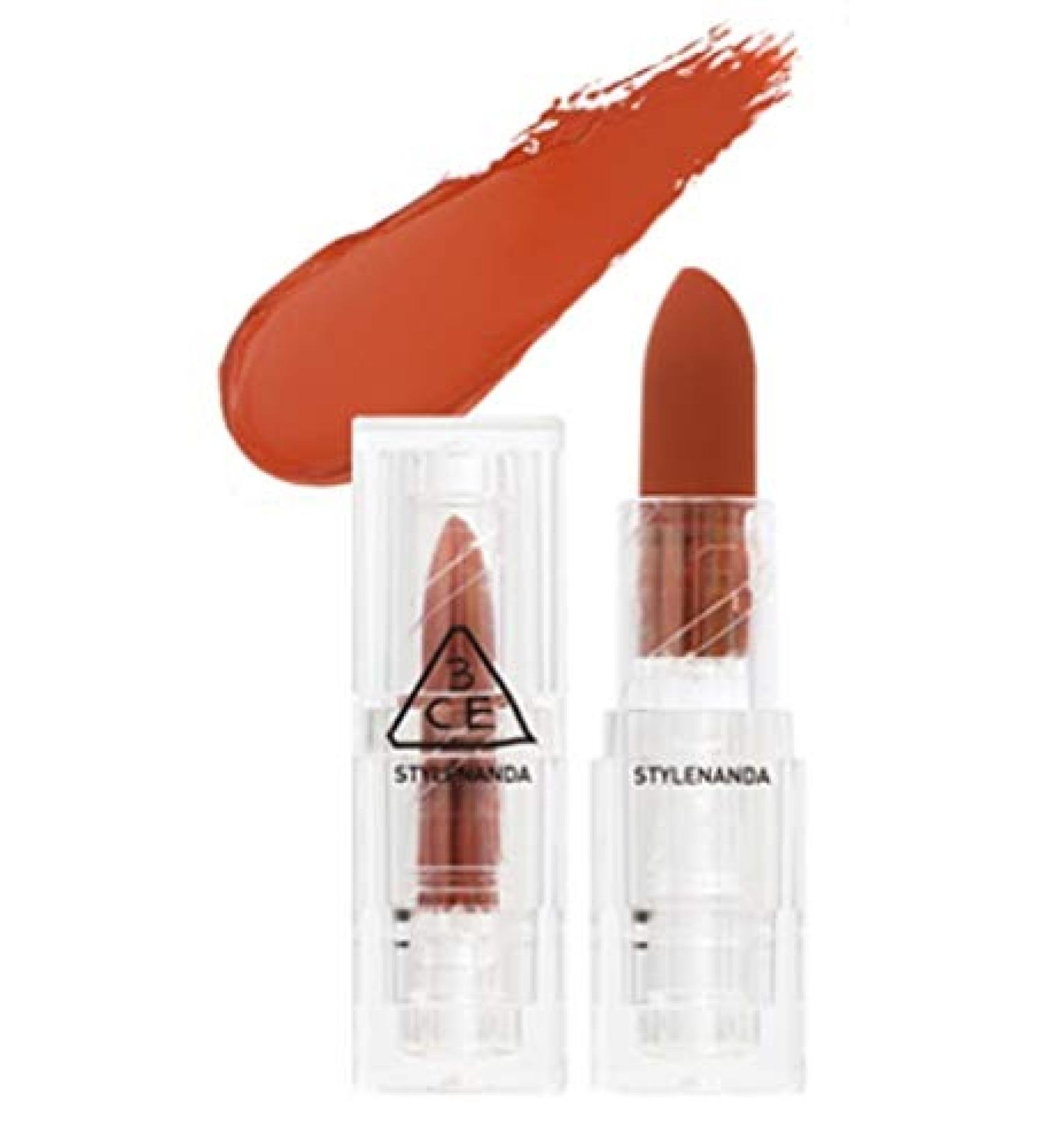 3CE Soft Matte Lipstick #10 Over It - 3.5g | International Shipping Available - Buy Online on GoSupps.com