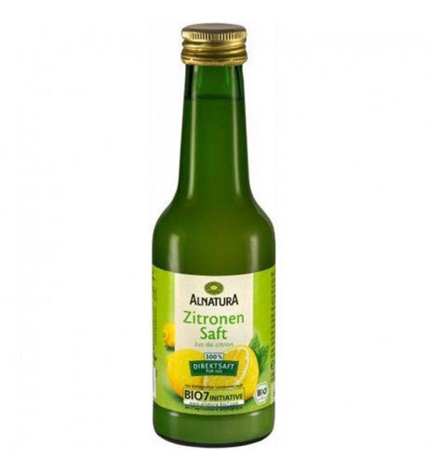 ALNATURA - Lemon Juice 200Ml - Pack of 4 - free delivery