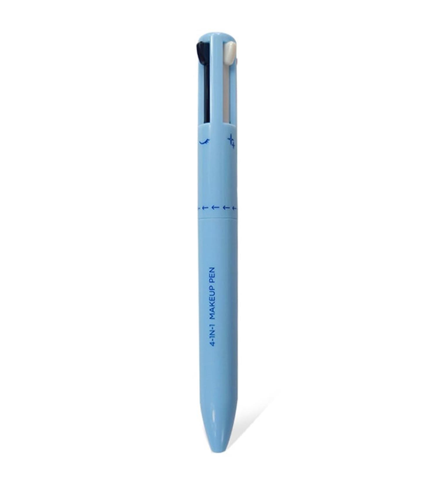 Stylo de Maquillage 4 en 1 Stylo de Retouche Maquillage Crayon Sourcils Tanche 4 Couleurs Stylo de Maquillage Multifonctionnel Beaut 01 - Buy Online on GoSupps.com