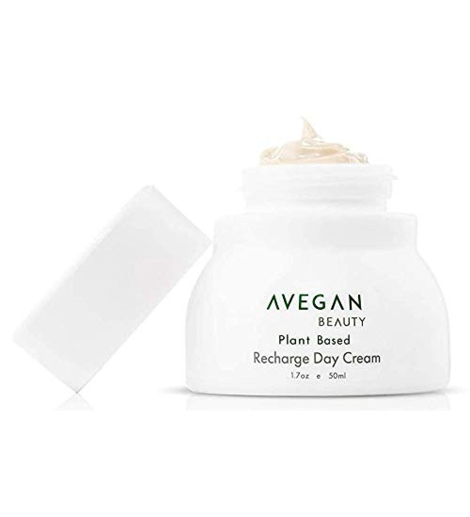 Ecco Bella Plant Based Recharge Day Cream - Vegan Moisturizer with Eco-Protection & Blue Light Shield - Cruelty Free Hydrating Face Cream 1.7 oz - Buy Online on GoSupps.com