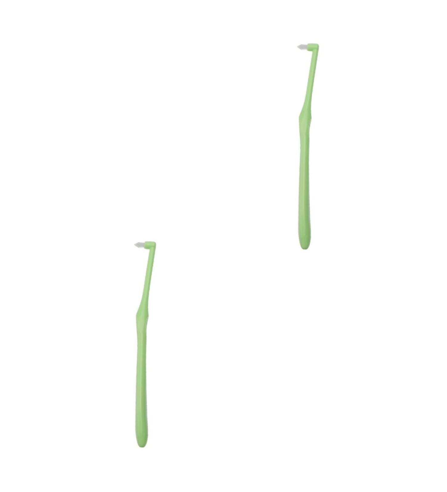 INOOMP 2 Pcs Pet Single Head Toothbrush Cat Toothbrush Cat Toothpaste Cleaning Kits Puppy Manual Fine Fiber 1 count (Pack of 1) Random Colorx2pcs - Buy Online on GoSupps.com