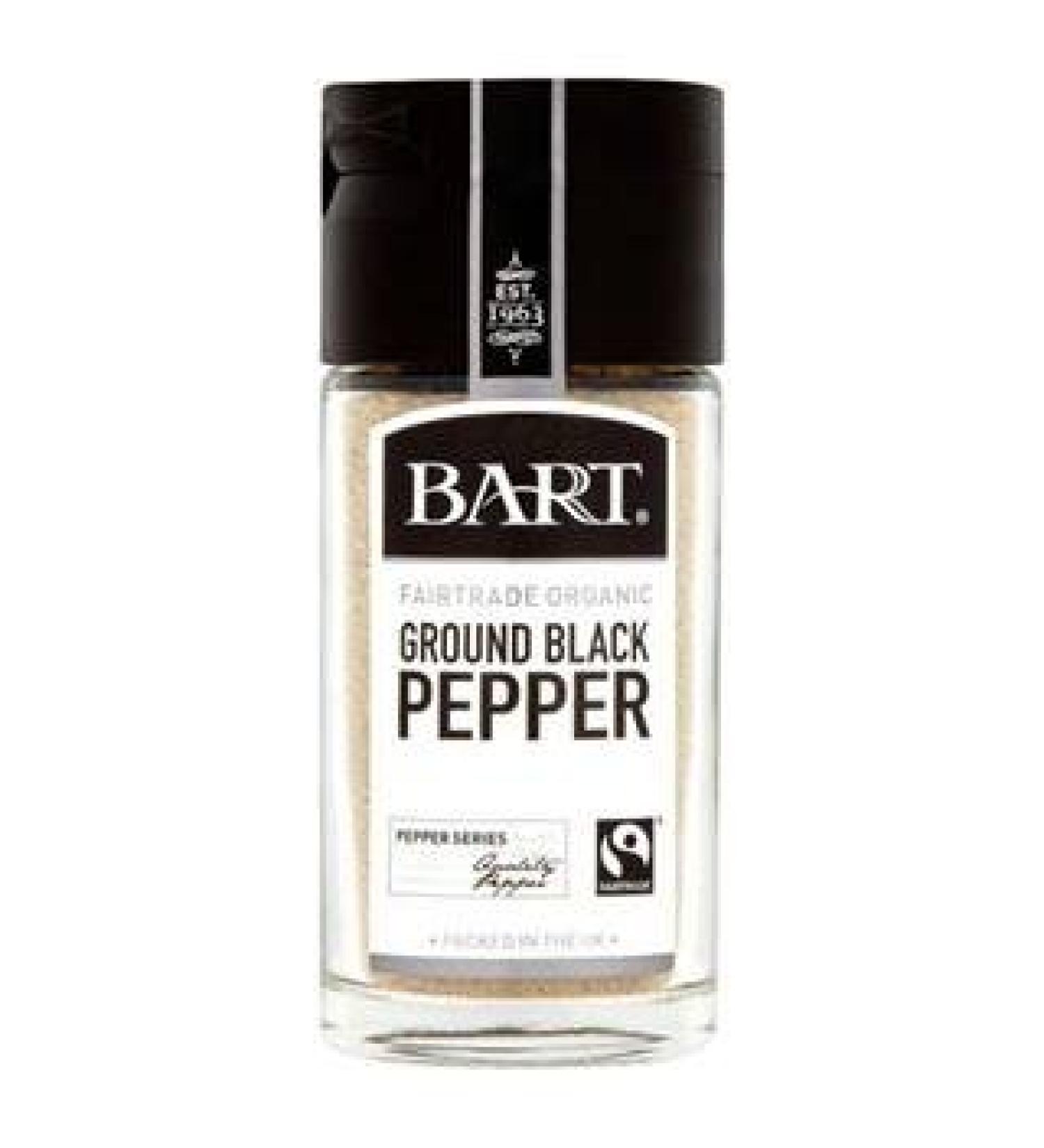 BART Bart Organic Fair Trade Black Pepper 38g