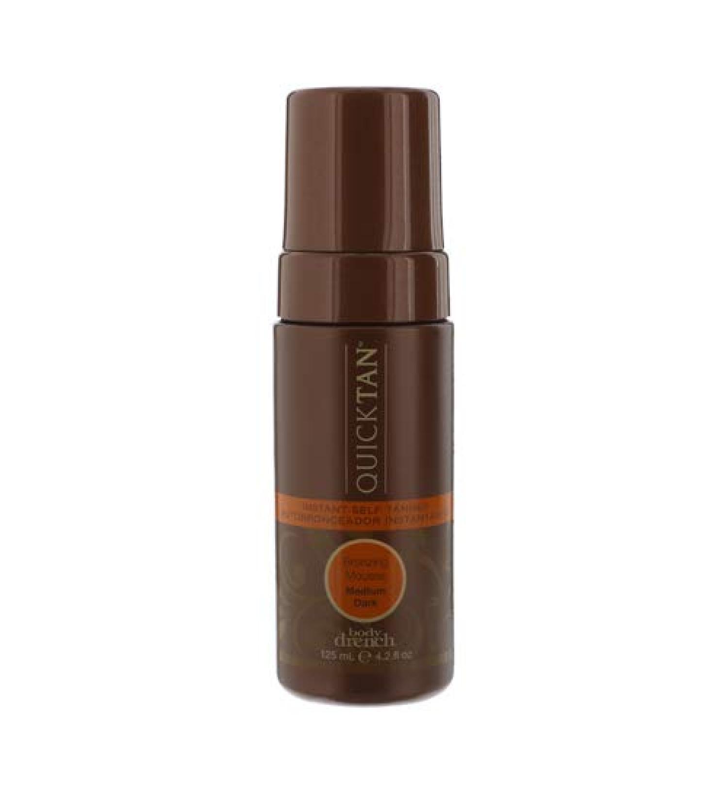 Body Drench Quick Tan Instant Self-Tanner 4.2 oz | Bronzing Mousse for Sun-Kissed Skin | Medium Dark | 1-Pack - Buy Online on GoSupps.com