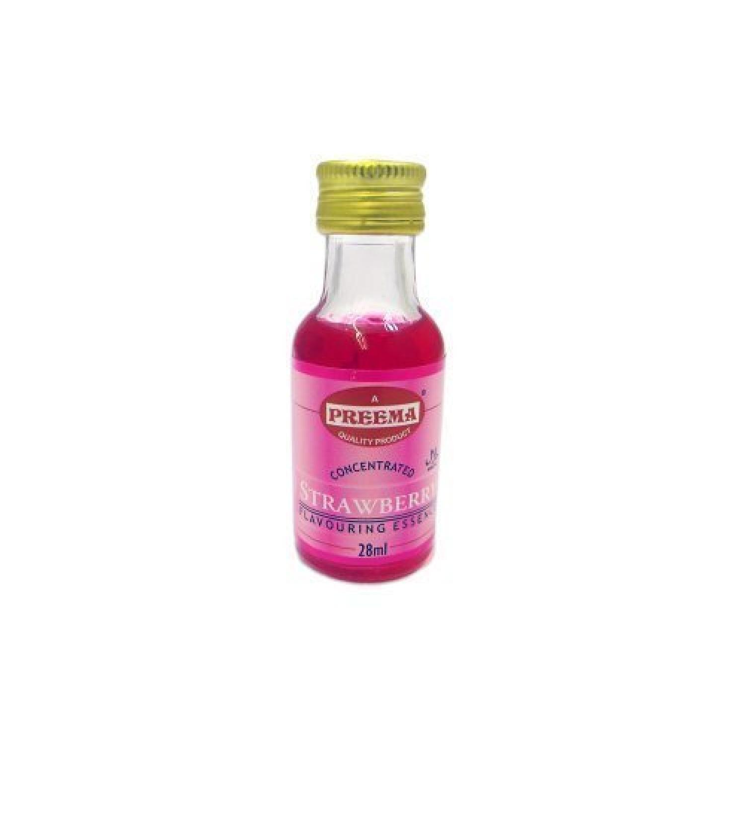 Preema Strawberry Concentrated Food Flavouring 28ml
