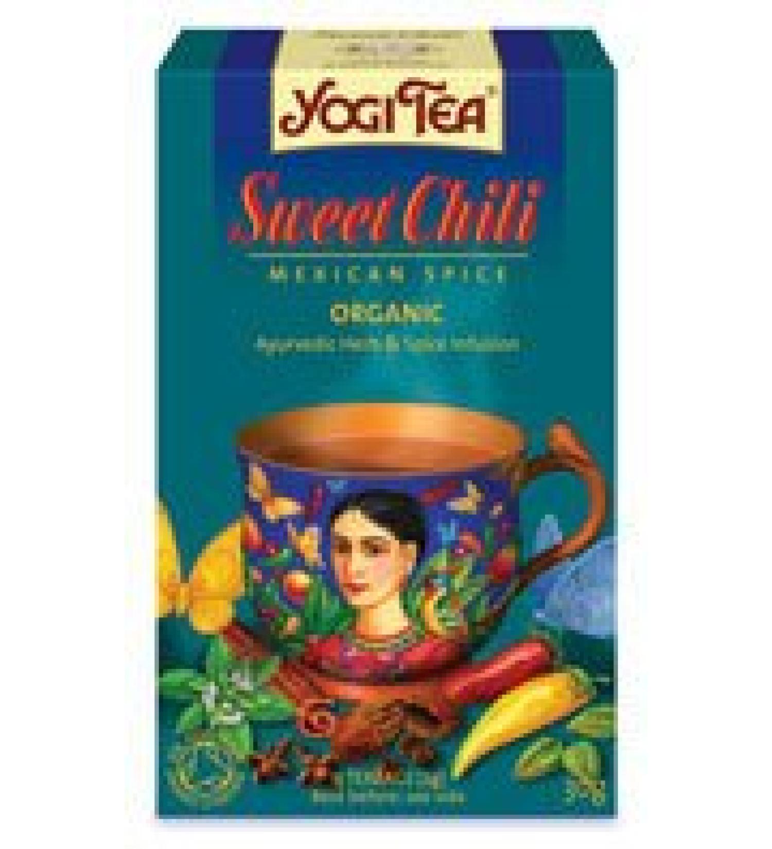 Yogi Tea Sweet Chili Mexican Spice Tea 15 Bag