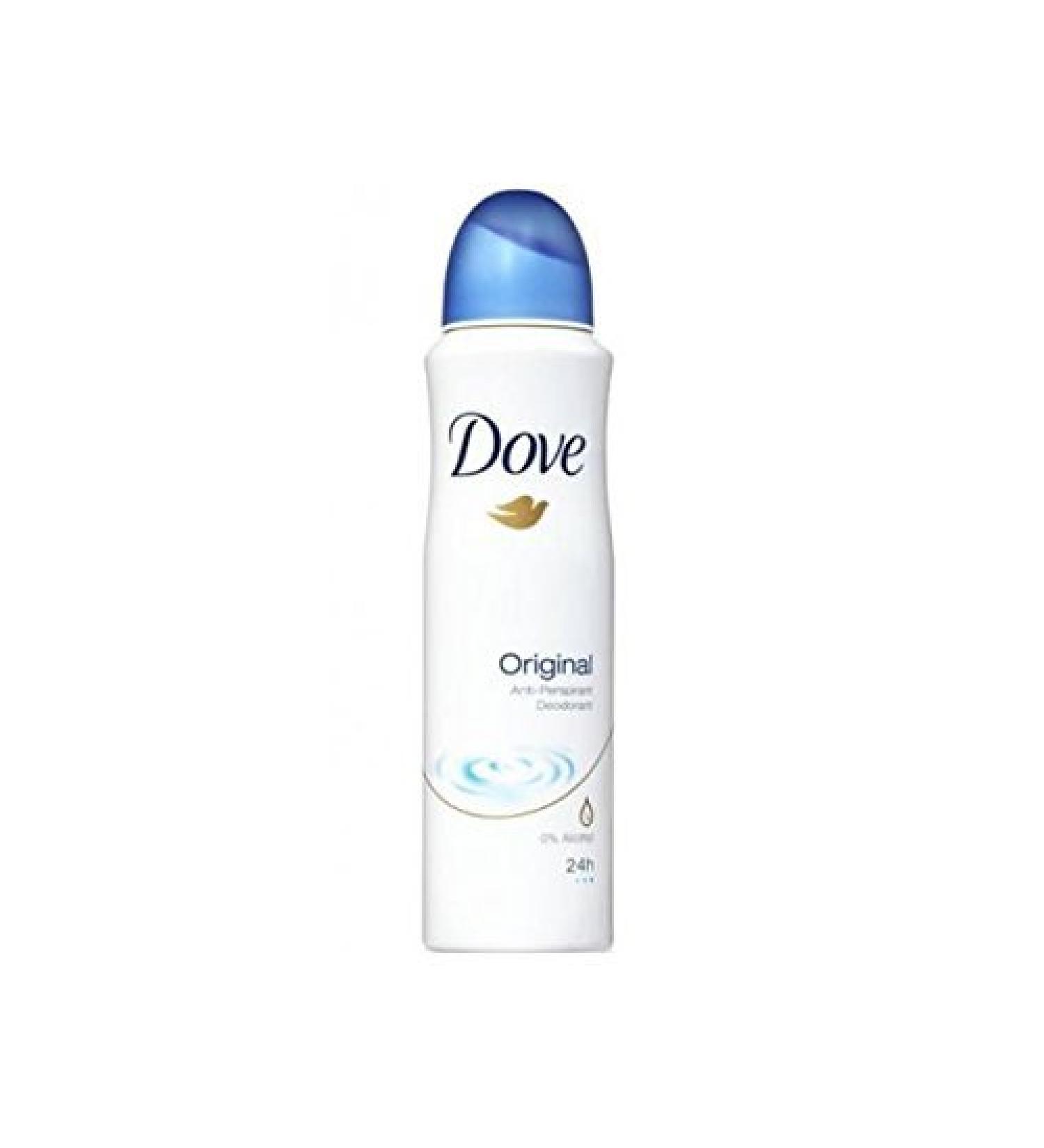 Dove Original AntiPerspirant Spray Deodorant 150 ml  White  5 Ounce