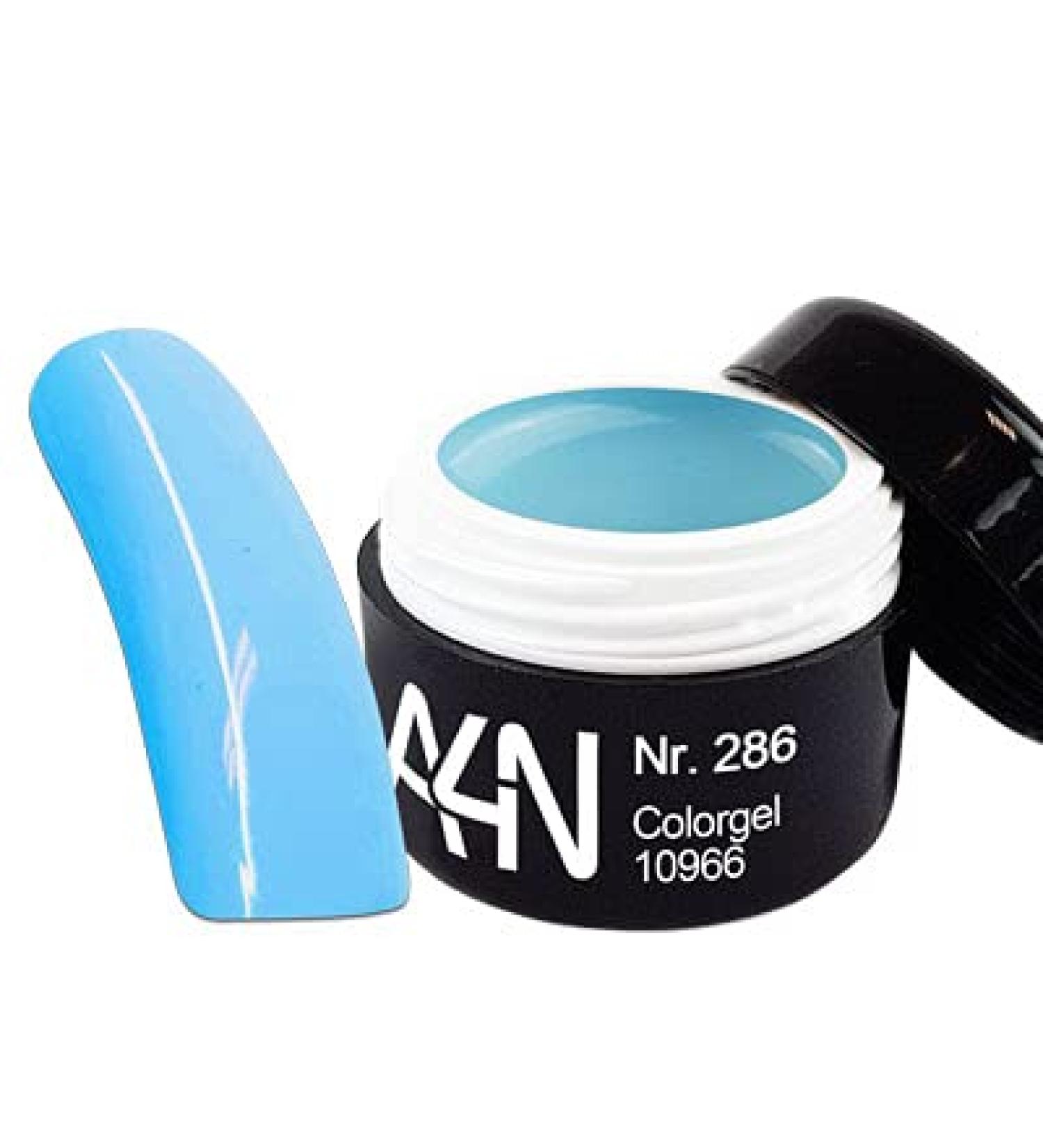 UV/LED Color Gel No.286 *NEON Pastel Blue* high coverage - 5ml