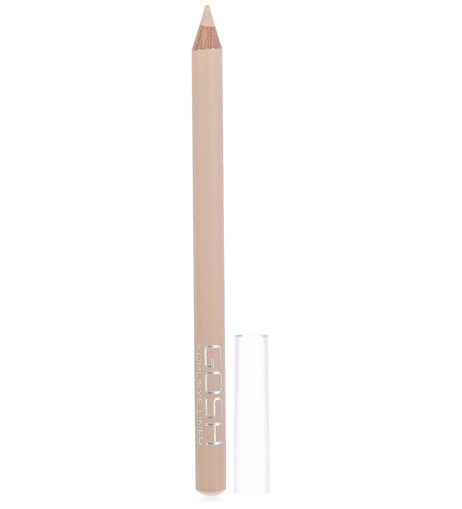 Gosh Kohl & Kajal 2-in-1 Eyeliner Pencil - Vegan Perfume-Free with Vitamin E | Multi-Use Makeup for Eyelids & Eyeshadow (005 Nude) - Buy Online on GoSupps.com
