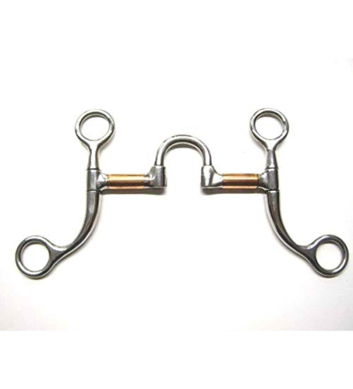 EE Tack DH Short Shank Copper Roller Correction Western Bit