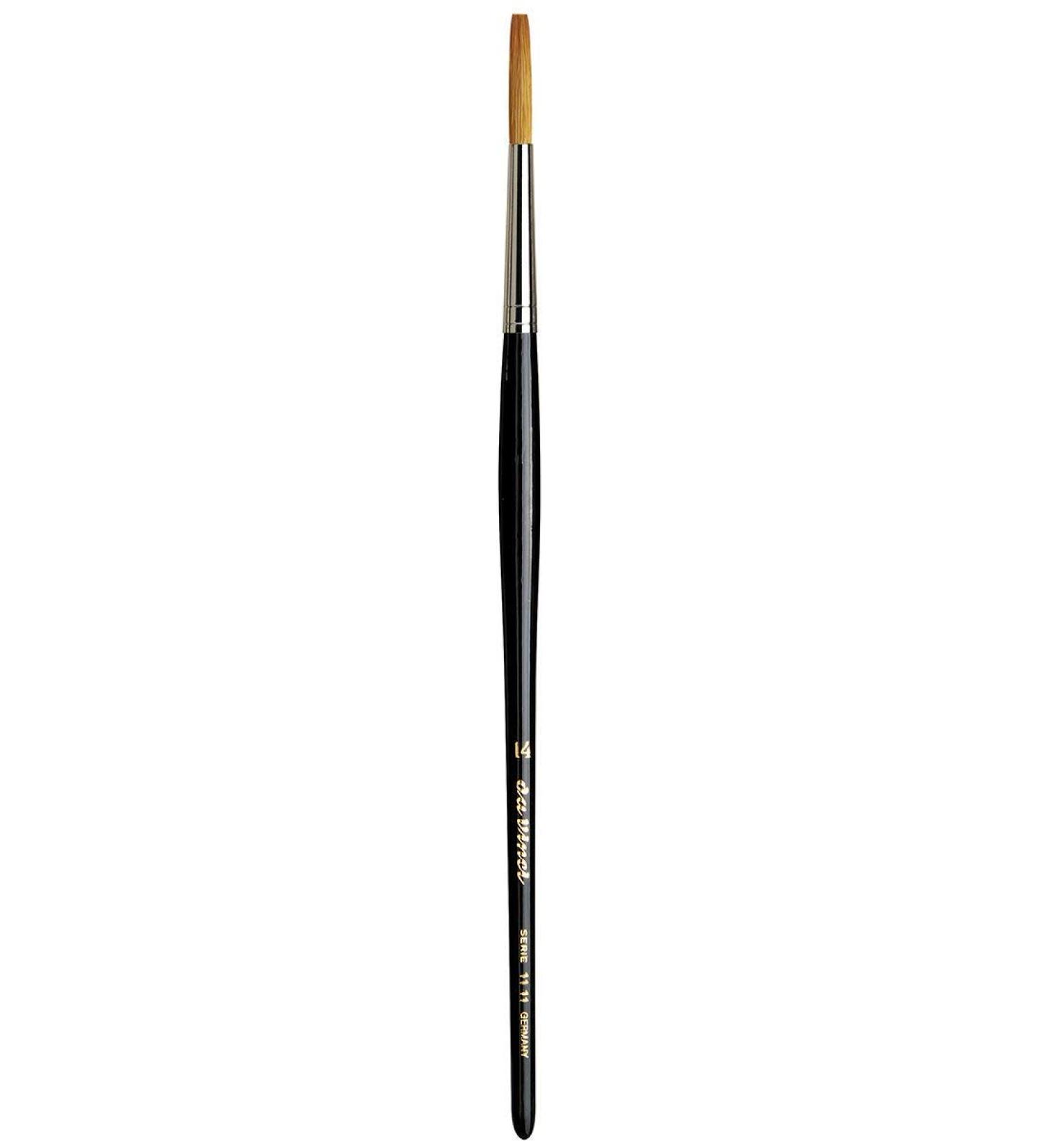 da Vinci Graphic Design Series 1111 Kolinsky Red Sable Lettering Brush - Size 14 - Buy Online on GoSupps.com