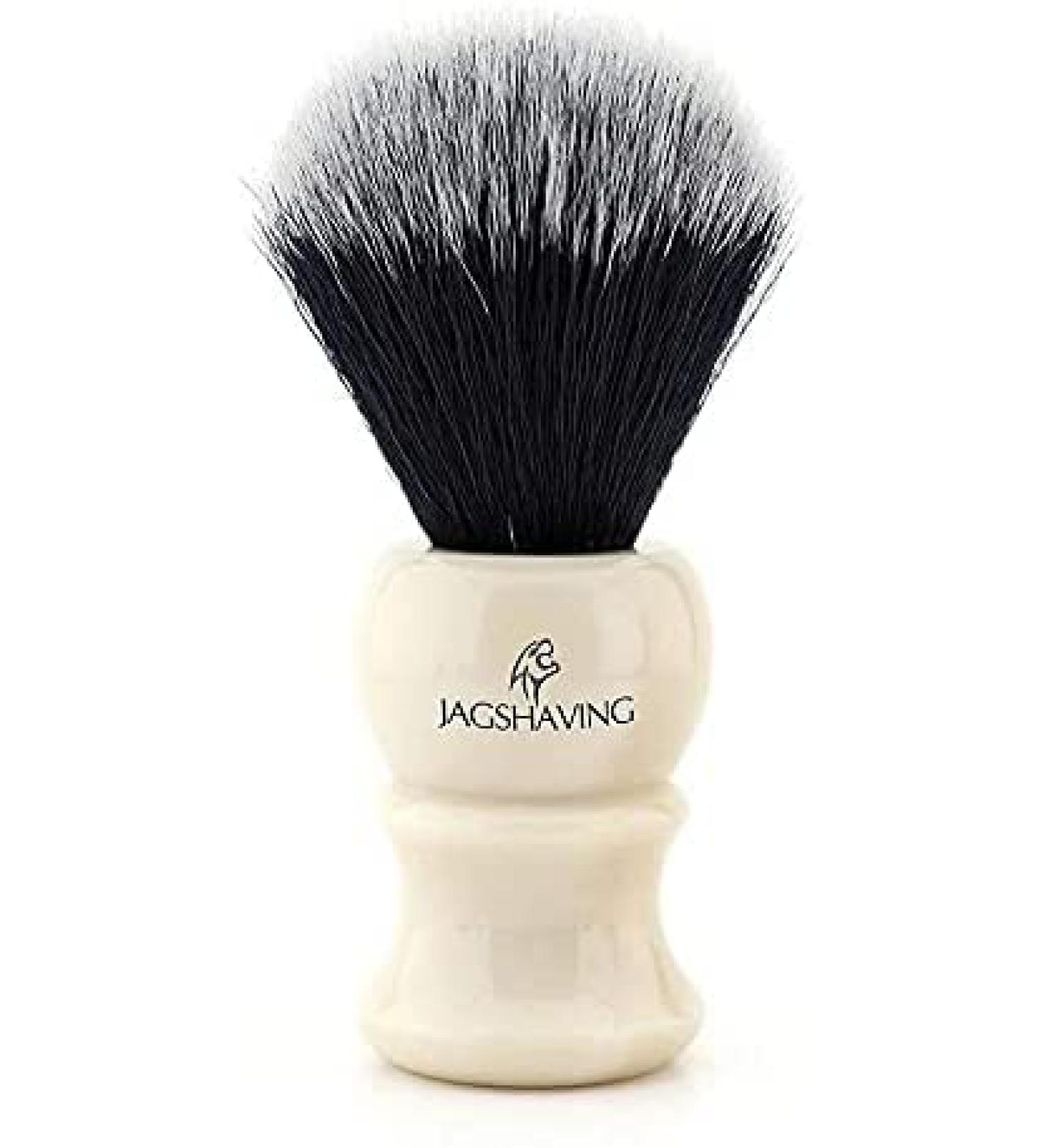 Synthetic Hair Shaving Brush Ivory Handle