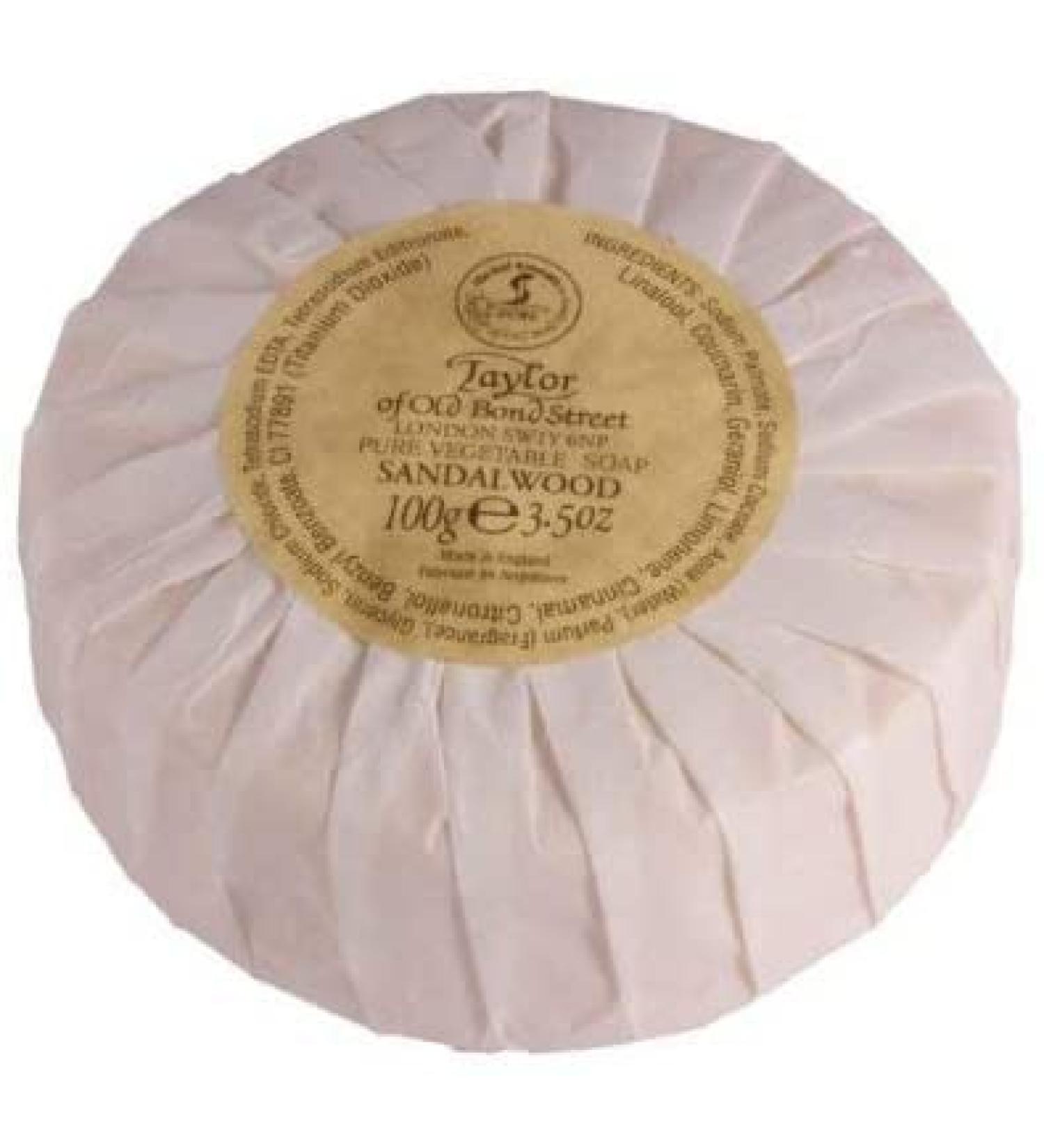 Taylor of Old Bond Street Lavender Hand Soap 100g (Sandalwood)