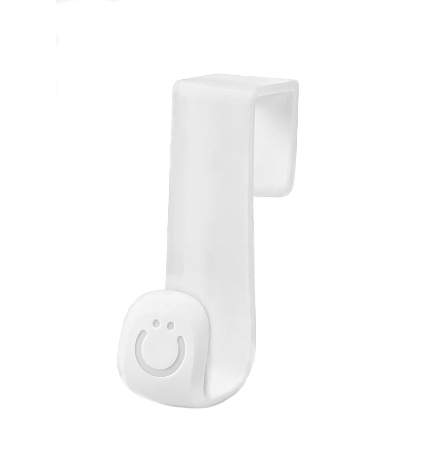 Ubbi Multi-Use Potty and Utility Hook - Durable White Hook for Hanging Over Toilet Tank or Door, No Installation Needed - Buy Online on GoSupps.com