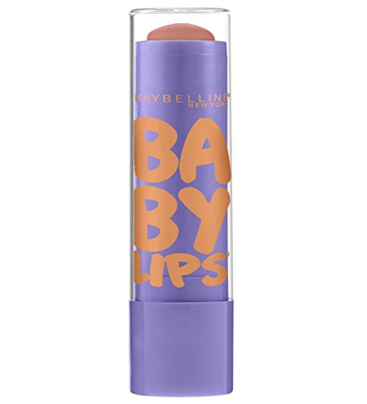 Maybelline Baby Lips Moisturizing Lip Balm Peach Kiss 0.15 Oz - Pack of 1 - Buy Online on GoSupps.com