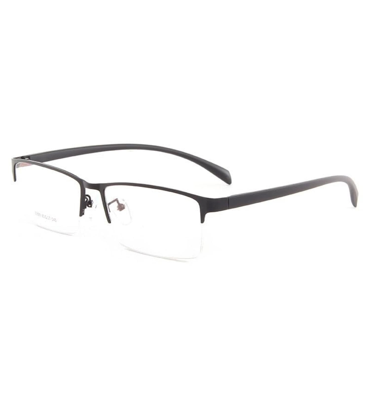 Fuqinqingoz Classic Semi-Frame Reading Glasses | Anti-Blue Light Computer Glasses | +150 Black Light Mirror - Buy Online on GoSupps.com