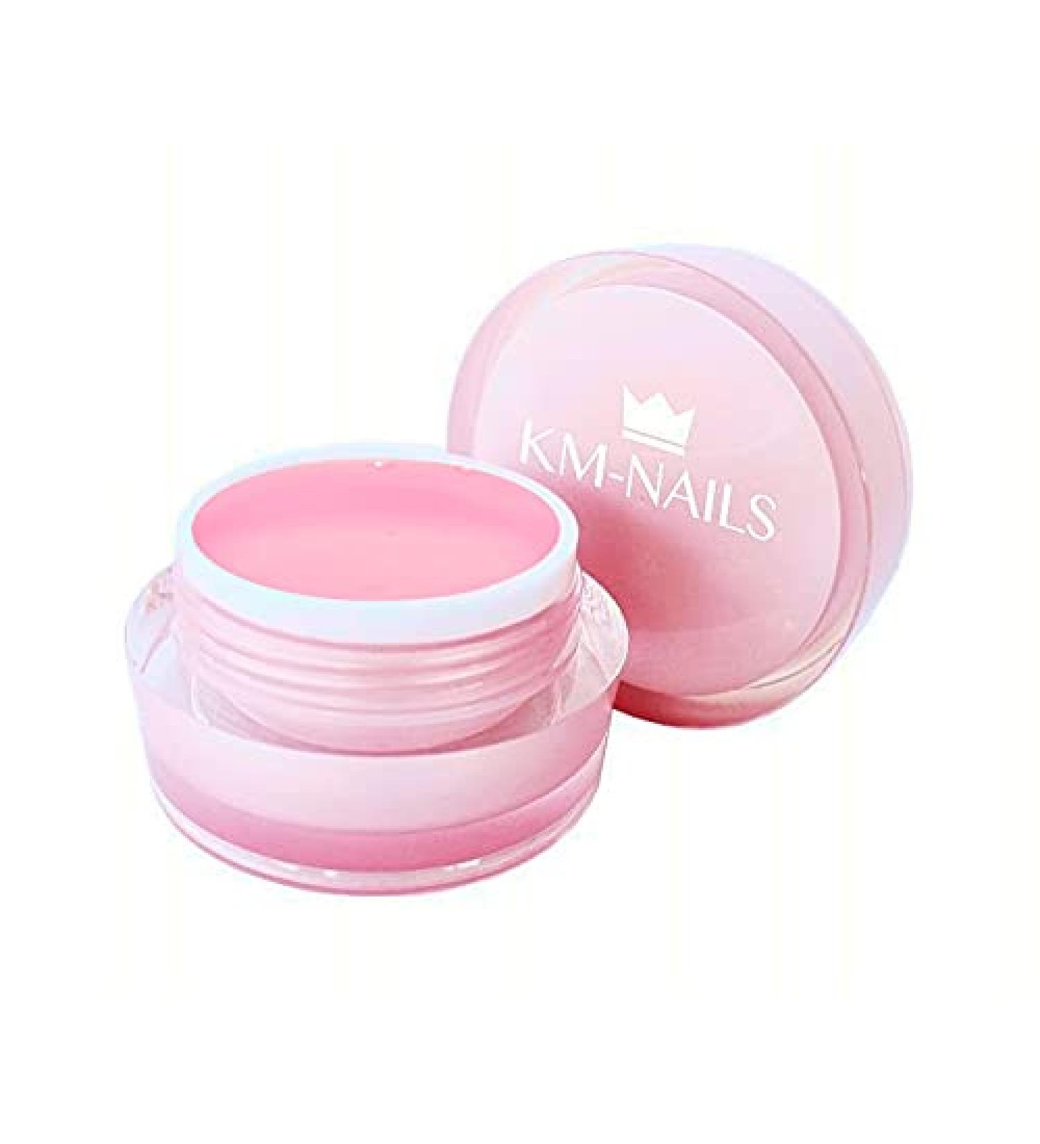KM-Nails Builder Gel rose LED and UV curing 15ml