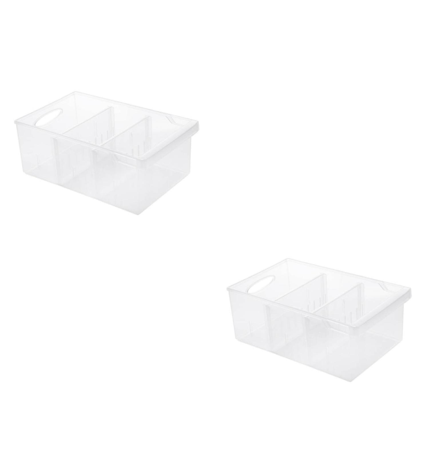 OSALADI Food Containers 2pcs Food Storage Box Small Refrigerator for Room Fridge Plastic Containers Egg Tray Shelf re-usable - Buy Online on GoSupps.com