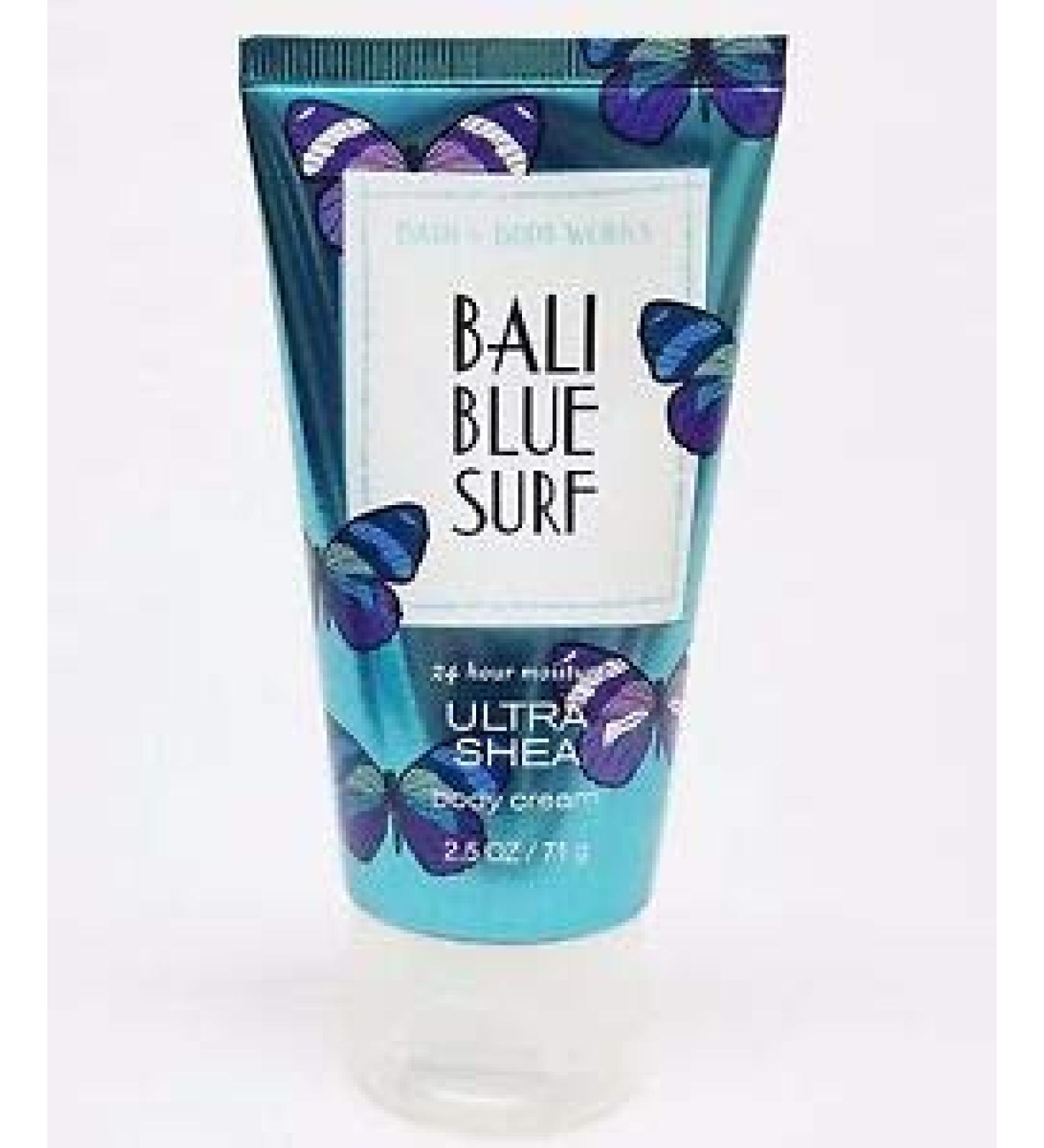Bath & Body Works Bali Blue Surf Ultra Shea Body Cream Travel Size