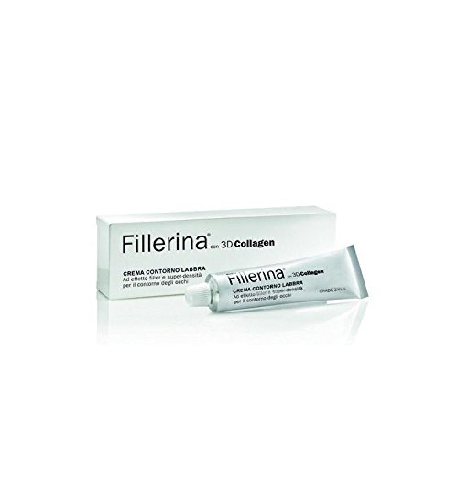Fillerina LABO FILLERINA 3D COLLAGEN Lip Contour Cream Filler Lips Grade 5 Plus 15 ml