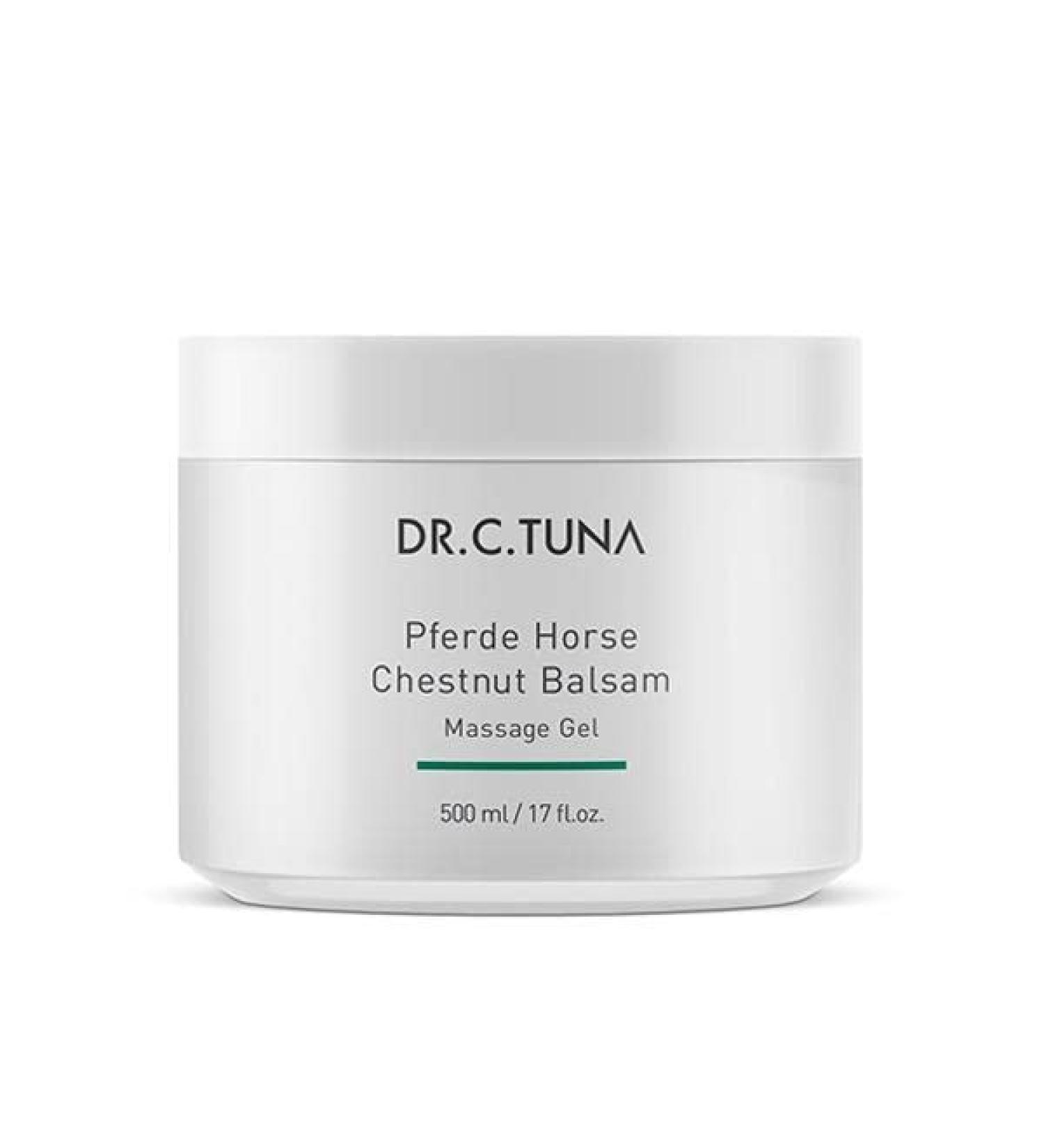 FARMASI Dr.C.TUNA Pferde Gel concentr avec extrait de ch taigne pour massages relaxants de muscle 500 ml - Buy Online on GoSupps.com