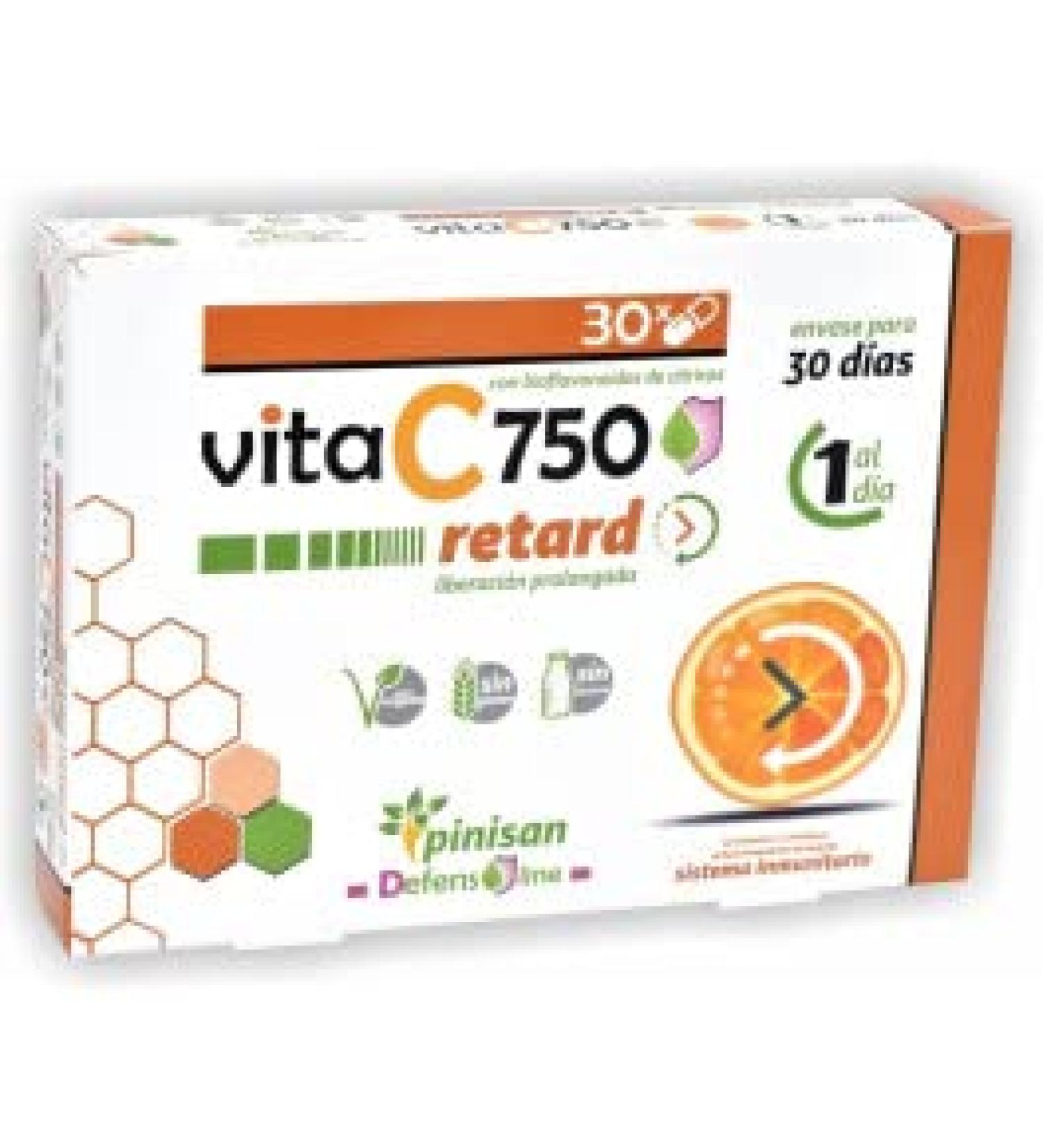 Pinisan PINISAN Vita C Delay 750 mg 30 caps black