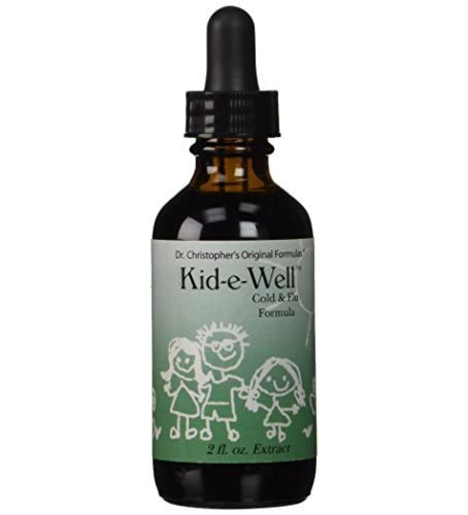 Christopher's Original Formulas Kid-e-Well Cold & Flu Formula Extract 2 fl oz