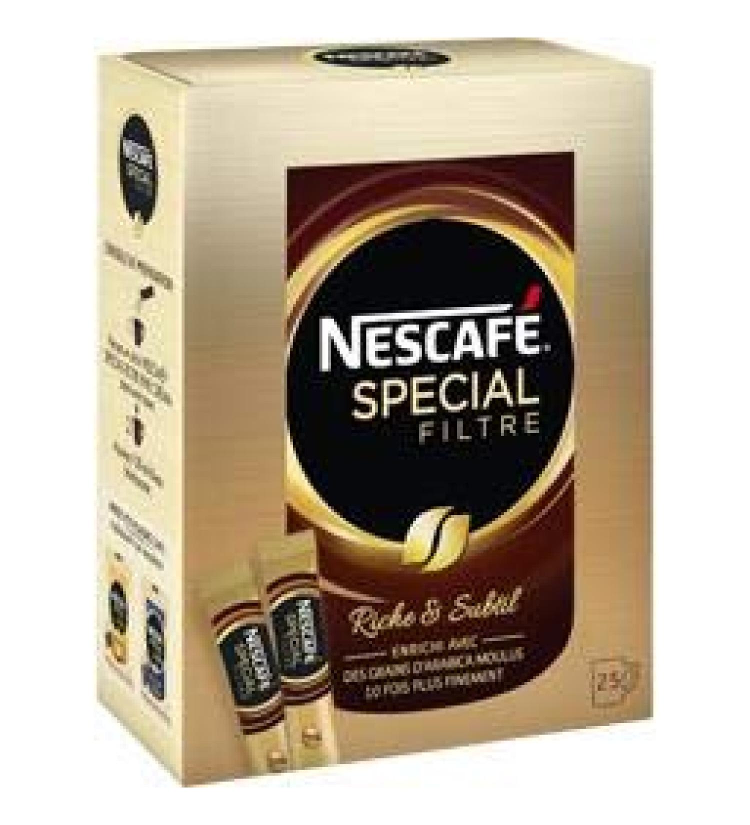 NESCAF GOLD Nescaf Gold Blend Instant Coffee Pack of 10 boxes of granules (25 sachets x 2 g)