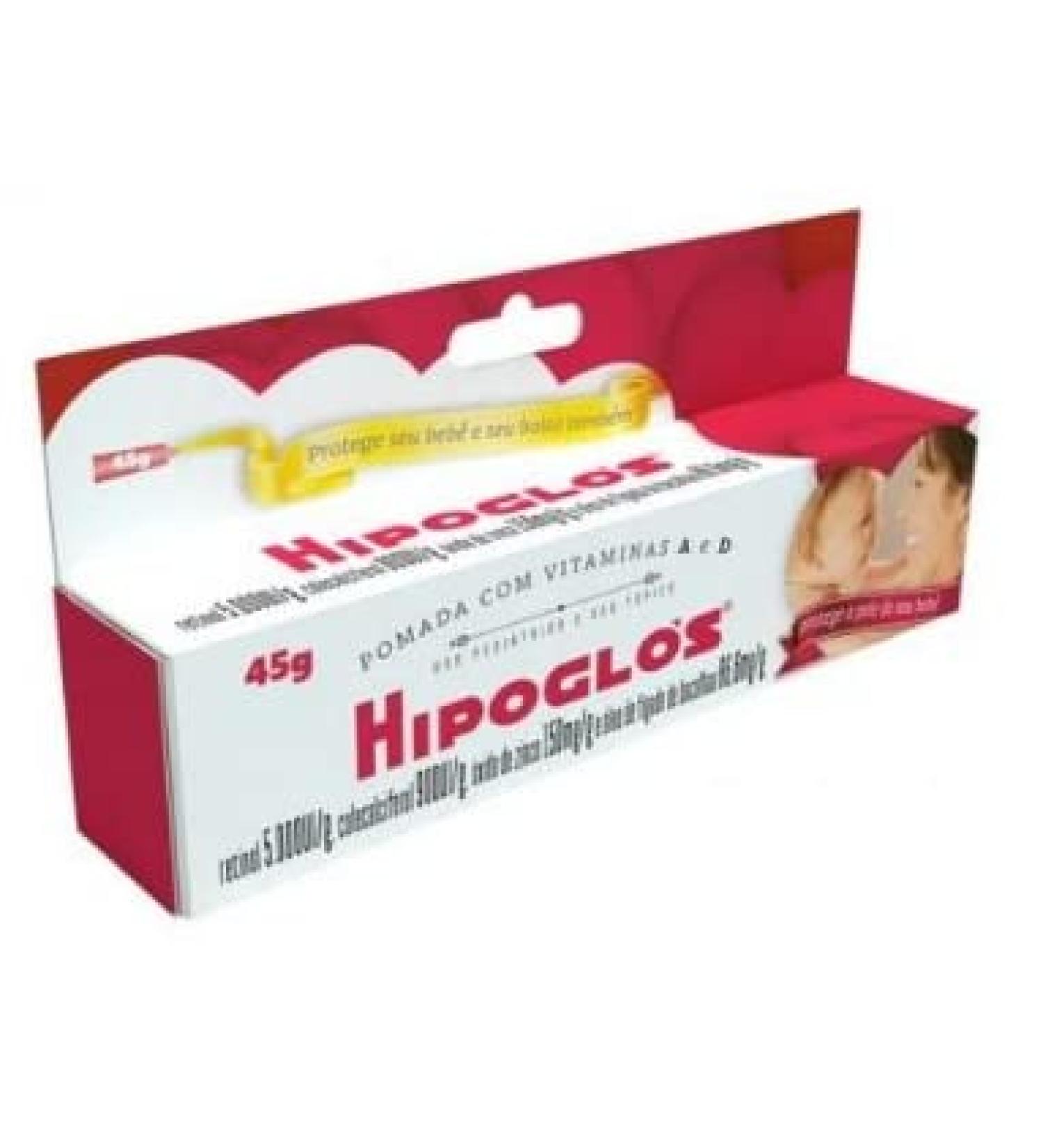 Hipoglos 1.58 Oz (45g) Baby Diaper Rash Cream and Dry Skin Protectant - 2DAY BRAZIL - Buy Online on GoSupps.com