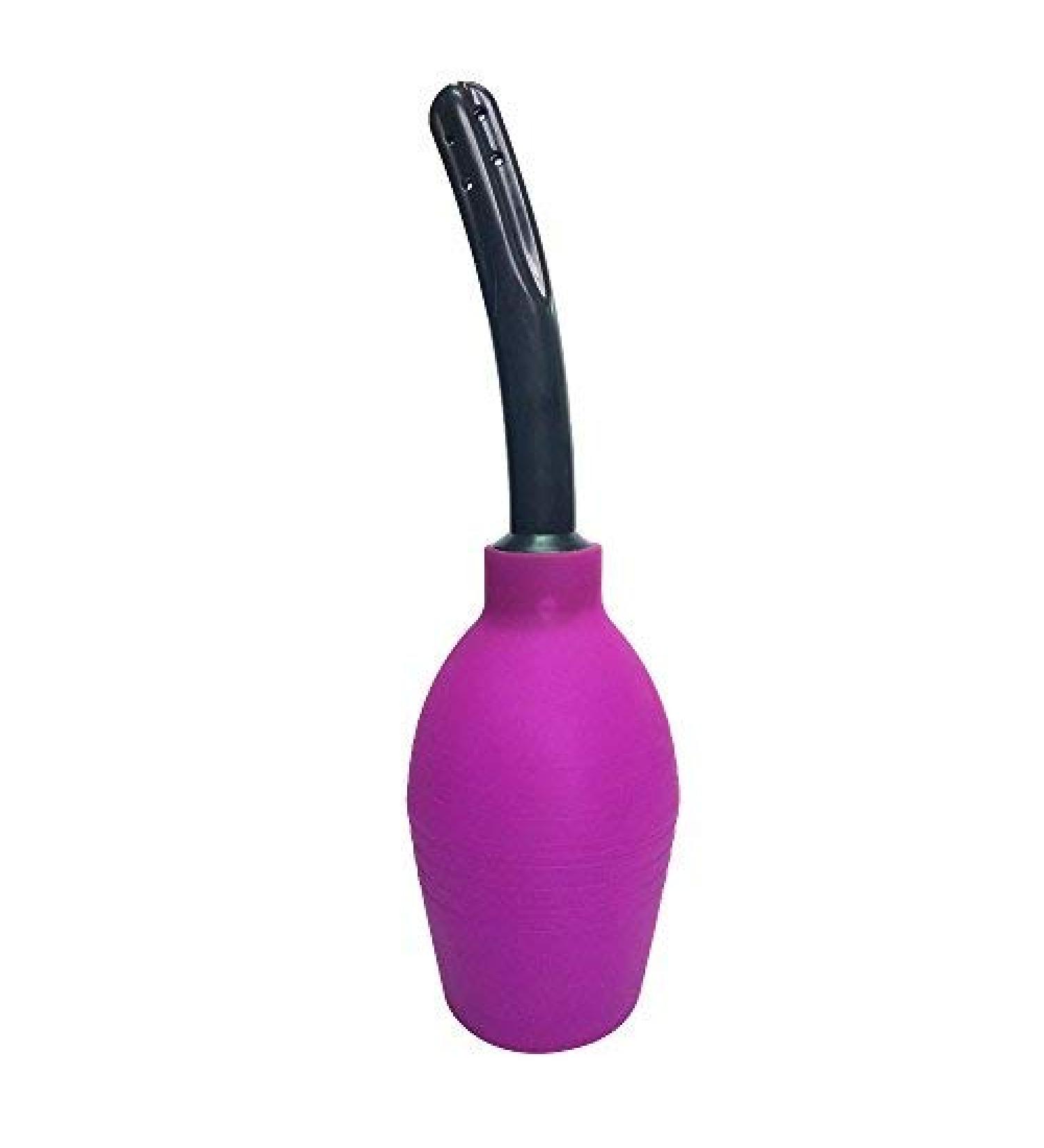 Abyclean Anal Shower Enema Bulb - 310ML Violet for Men & Women | Reliable International Shipping - Buy Online on GoSupps.com