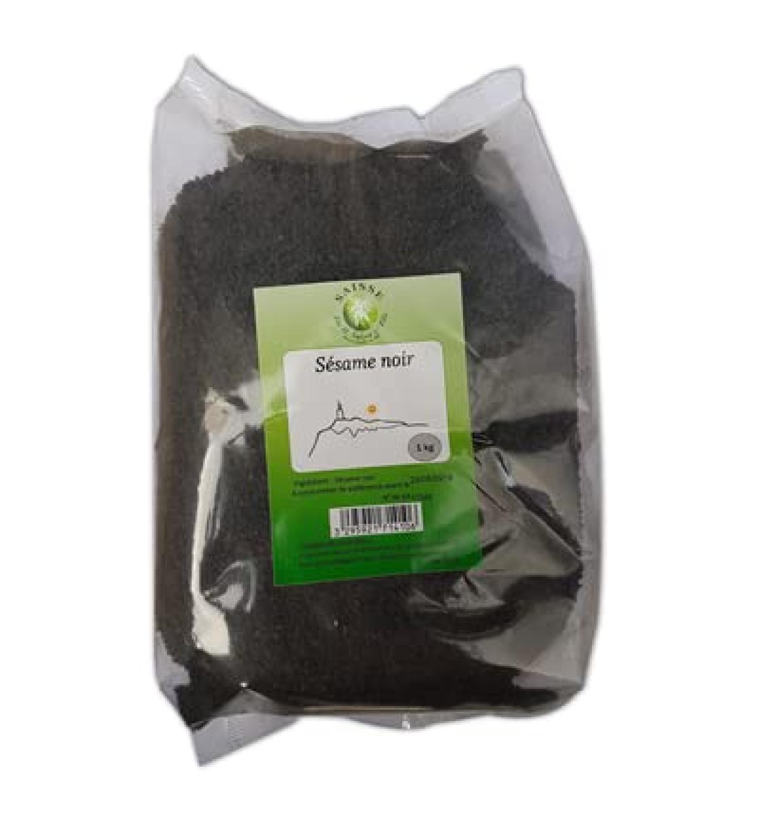 Black Sesame Saisse 1kg - Free Delivery France - Shipping by Bo Time