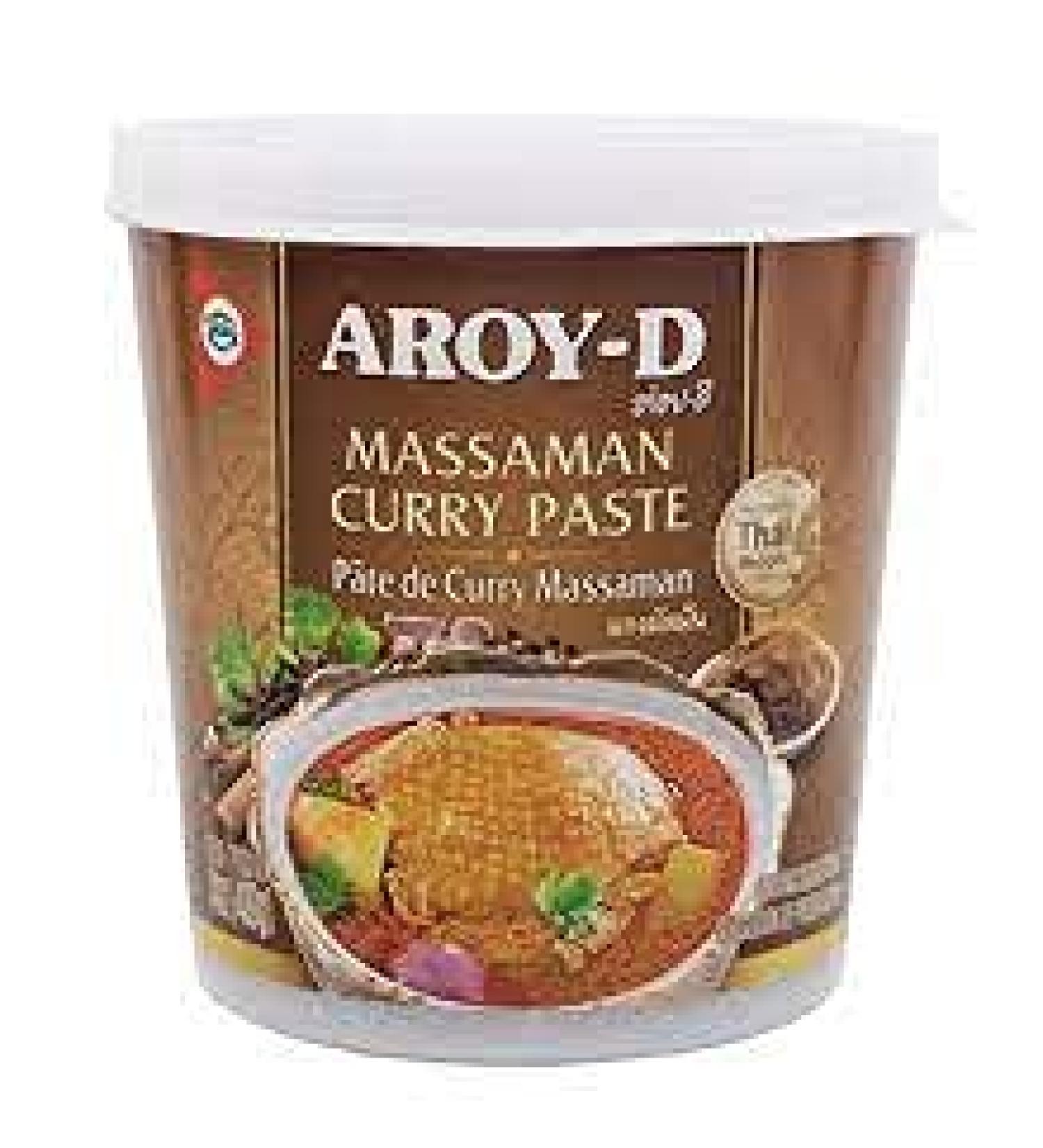 AROY-D MASSAMAN CURRY PASTE 400g - Buy Online on GoSupps.com