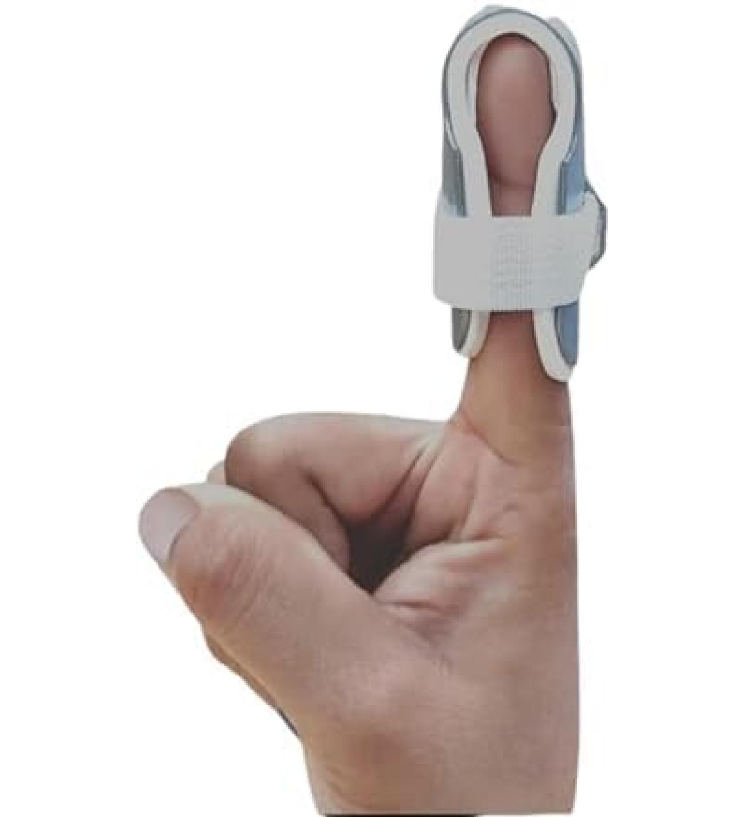 Qimacplus Rehabilitation Finger Cot Splint - Trigger & Mallet Finger Splints for Arthritis Pain Relief | Comfortable Thumb Index Middle Pinky & Ring Finger Support (Large - Buy Online on GoSupps.com