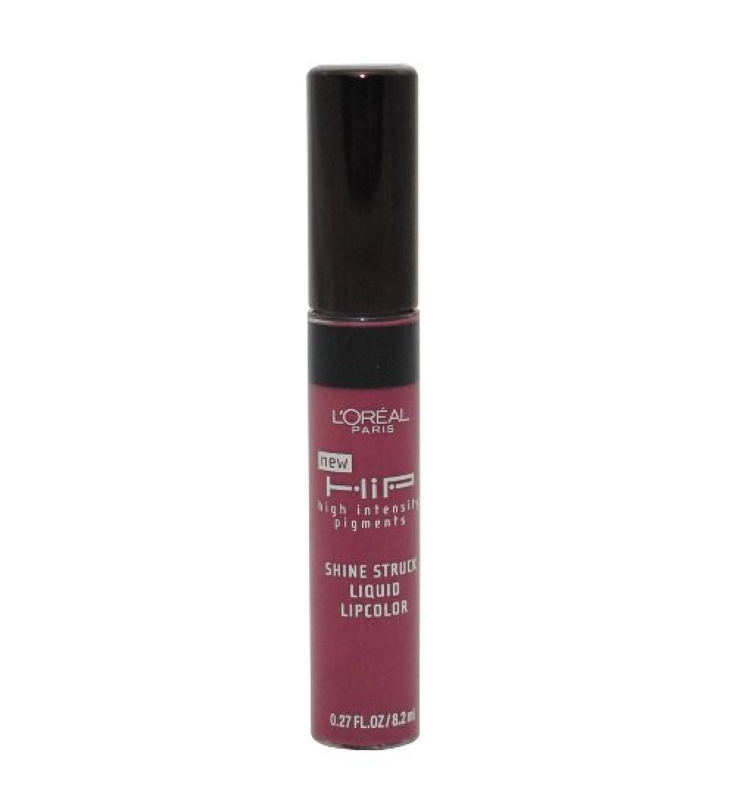 L39 Oreal HiP Shine StruckLiquid Lipcolour - Tainted