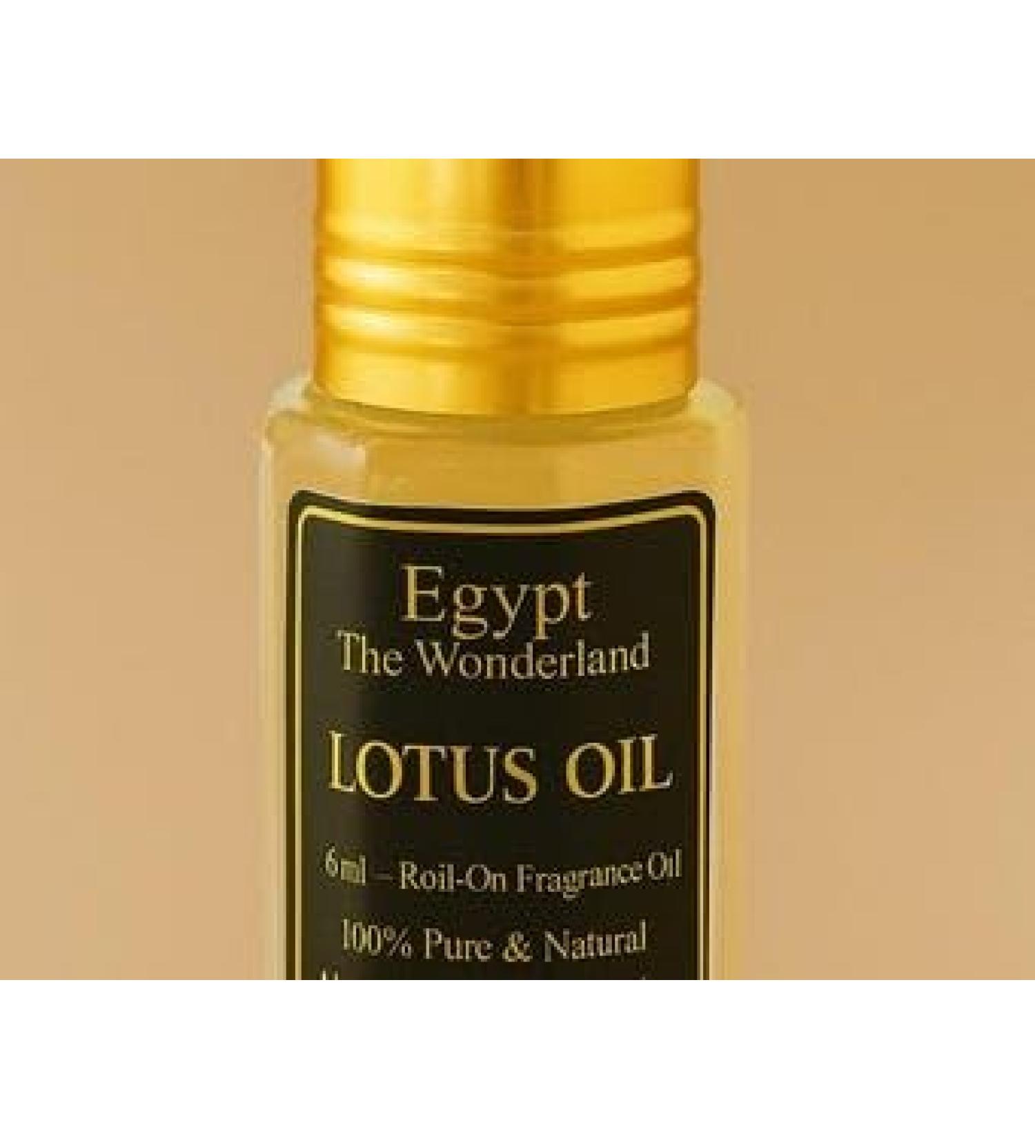 Egyptian Lotus Oil Fragrance: Pure Essential Oil Blend 6 mil.
