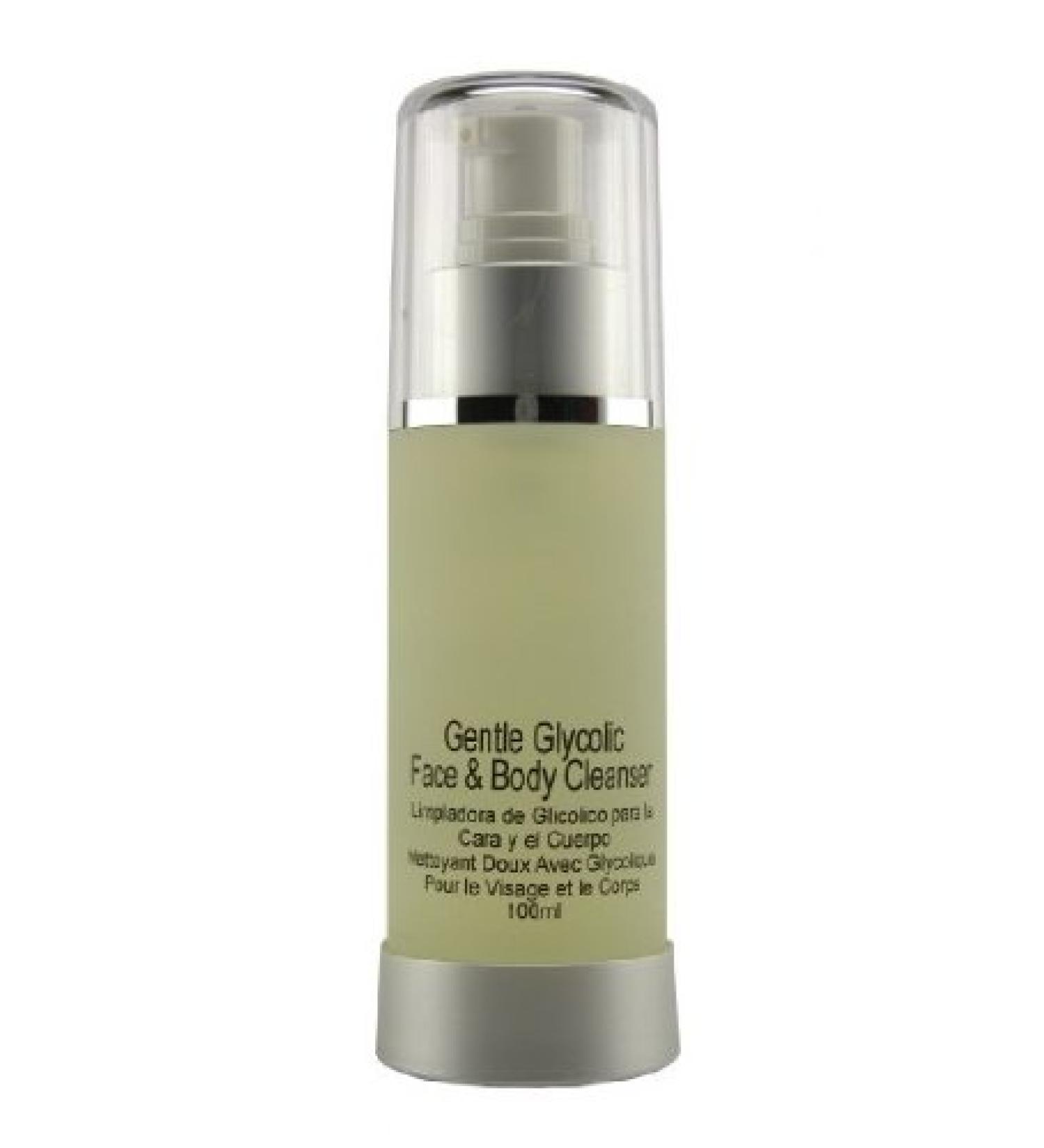 Jolie Gentle Exfoliating Glycolic Face & Body Cleanser 3.3 Oz.